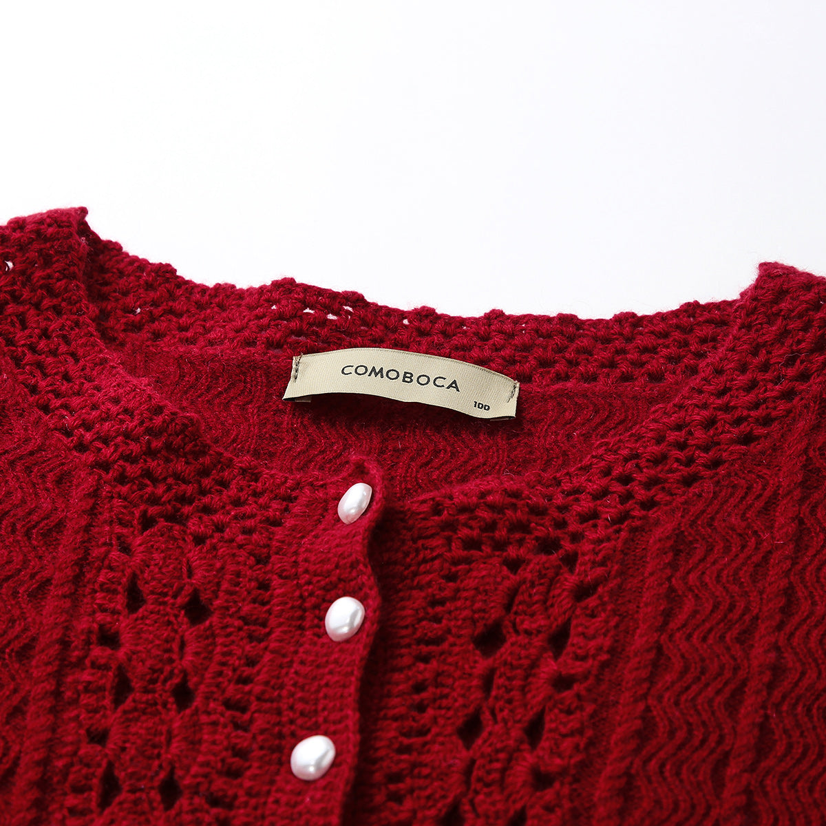 100% Cashmere Knit Sweater with Button Detail