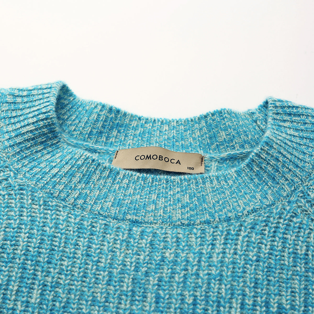 100% Wool Cozy Knitted Pullover Sweater