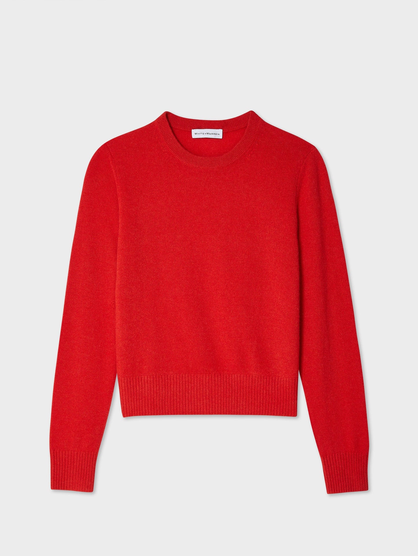 Cashmere Shrunken Crewneck