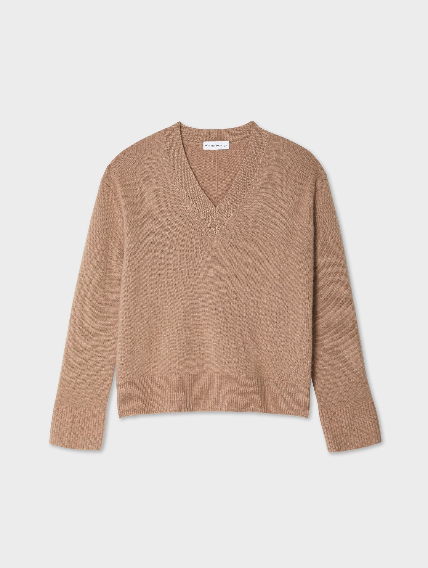 Cashmere Relaxed V Neck