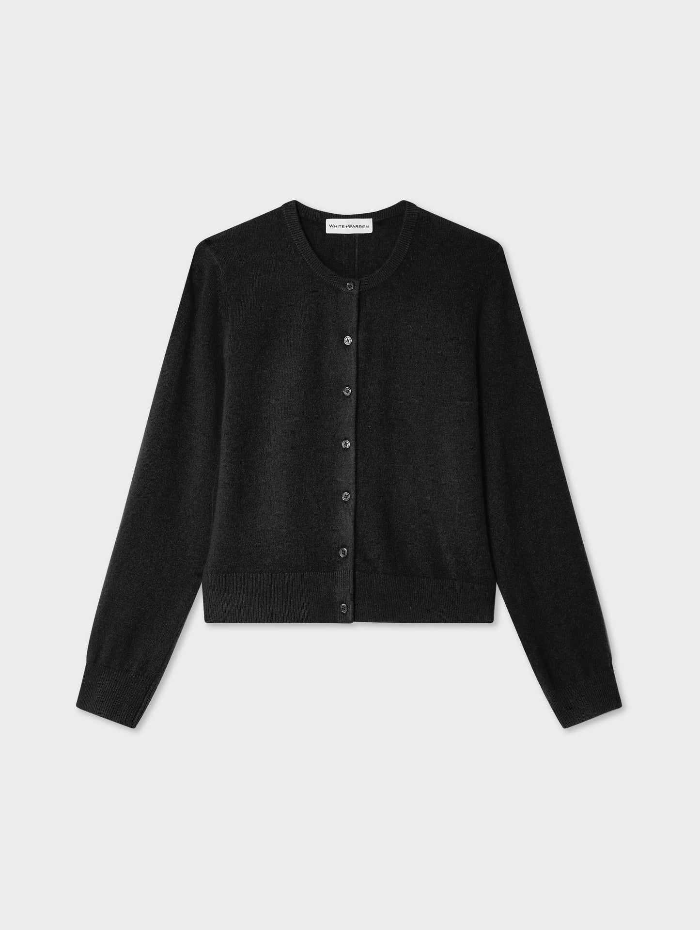 Cashmere Crewneck Cardigan