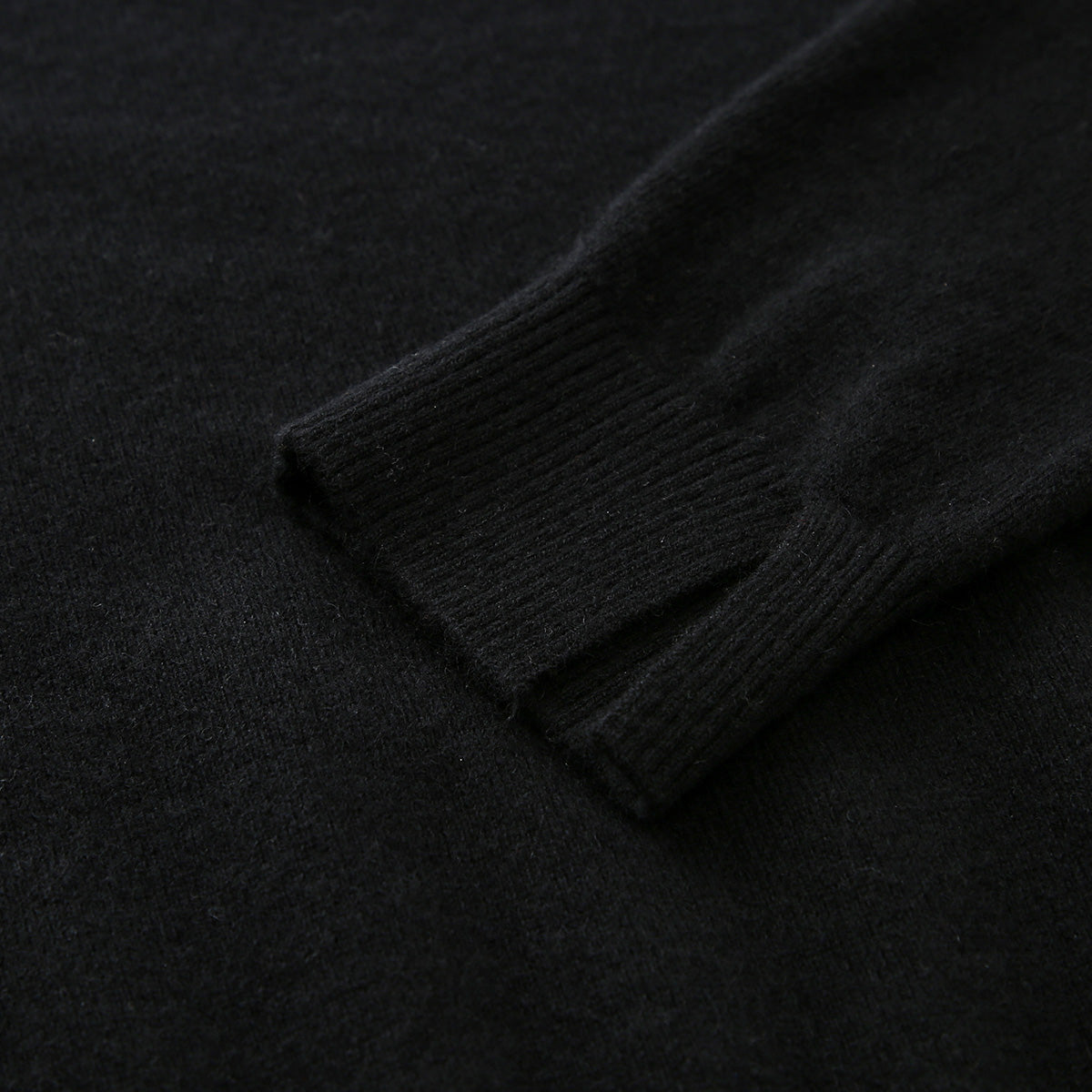 100% Cashmere Button-Accent Sweater