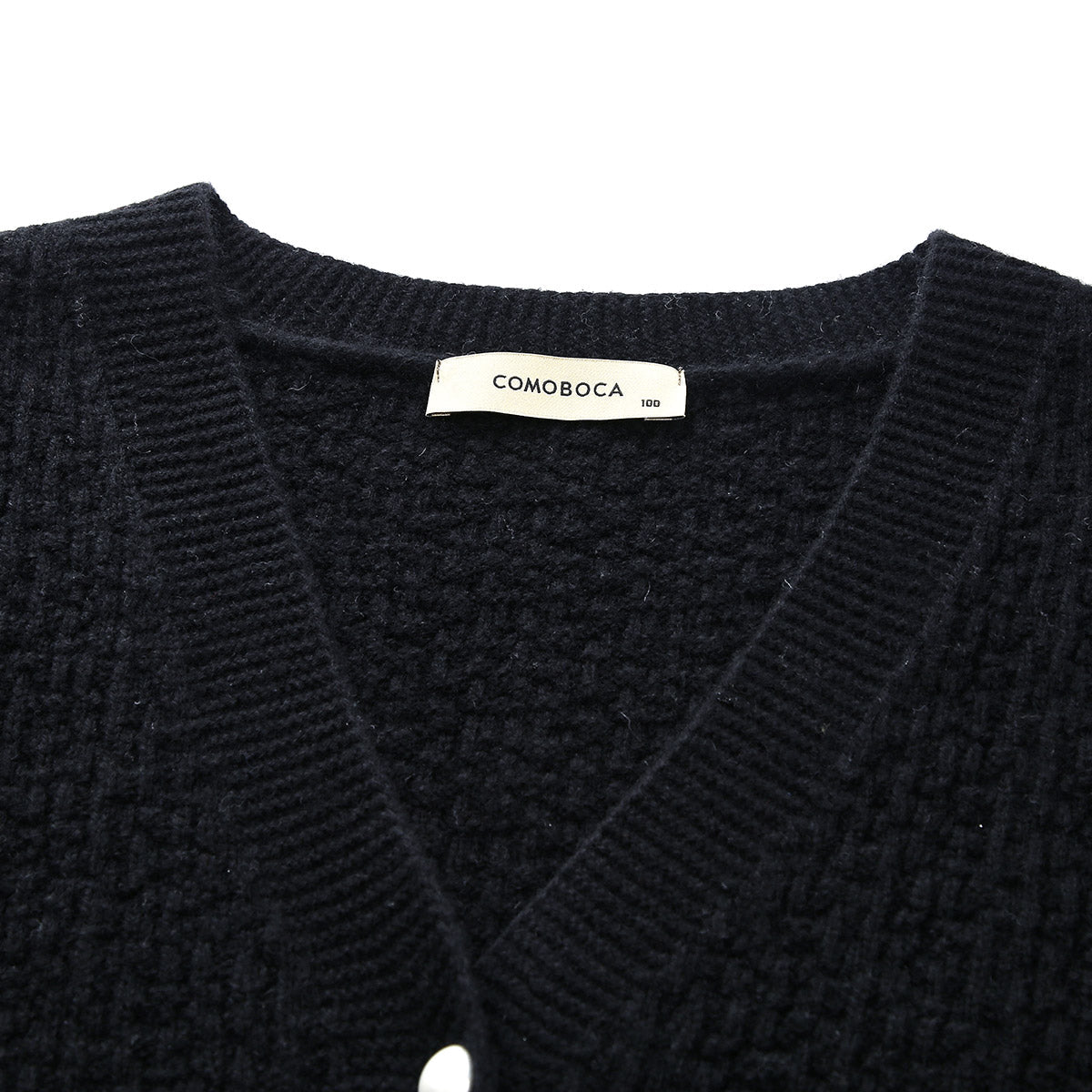 100% Wool Elegant Peplum Button Cardigan