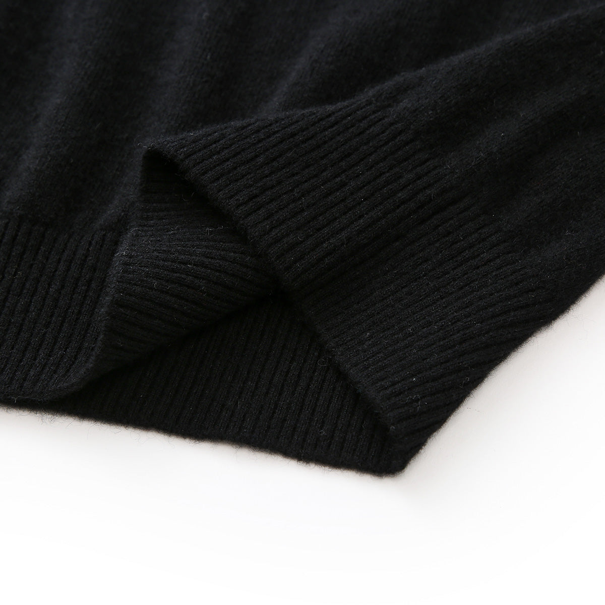 100% Cashmere Button-Accent Sweater