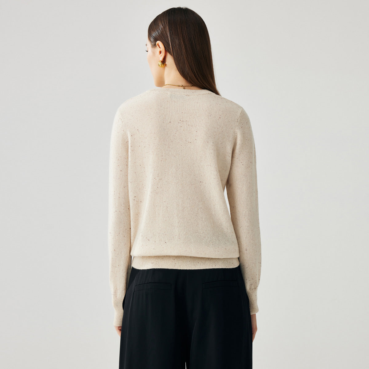 100% Cashmere Crewneck Sweater