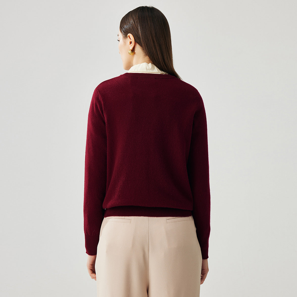 100% Cashmere Crewneck Sweater