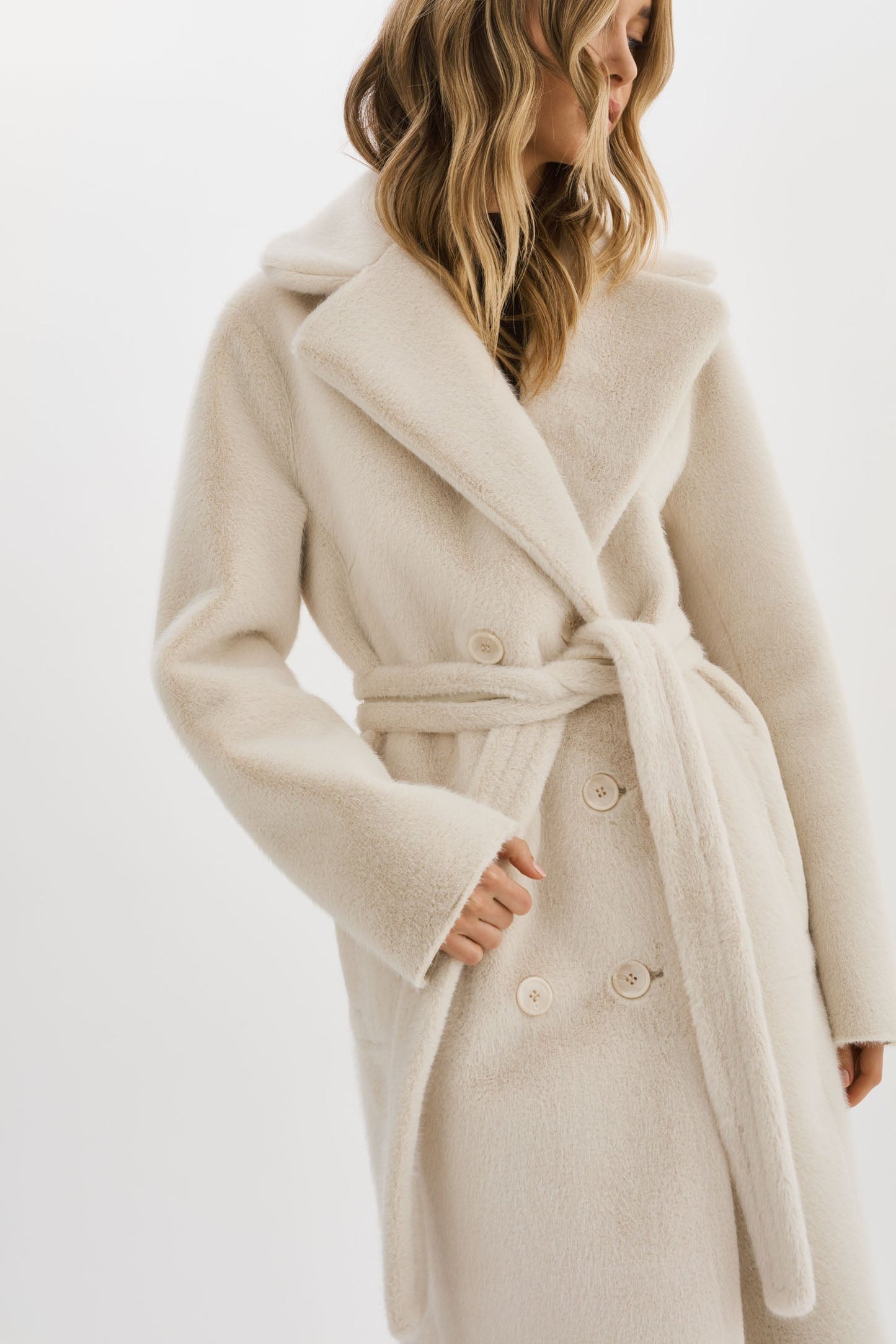 ABIGAIL | Faux Shearling Reversible Coat