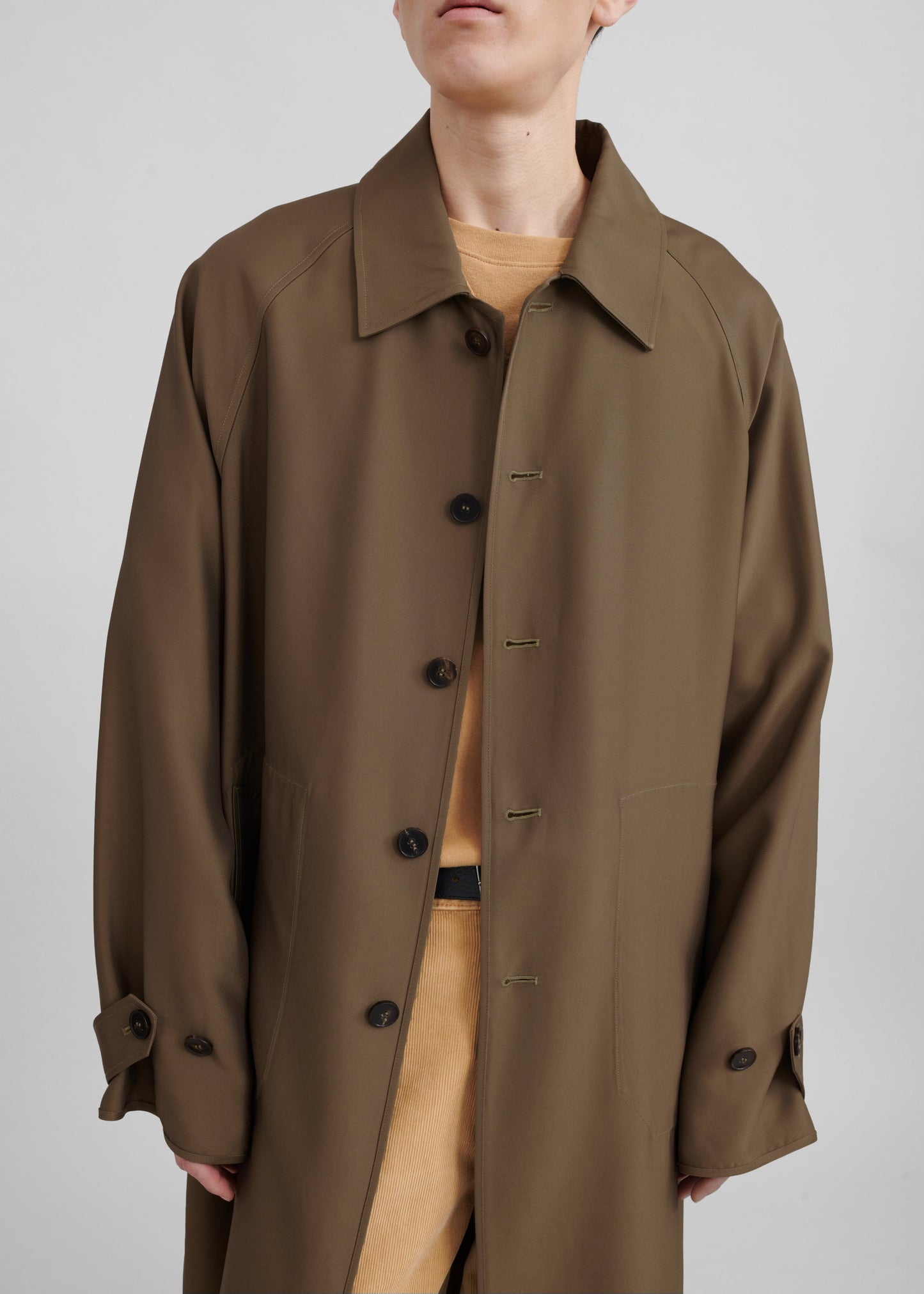 Aldrin Oversized Coat - Camel