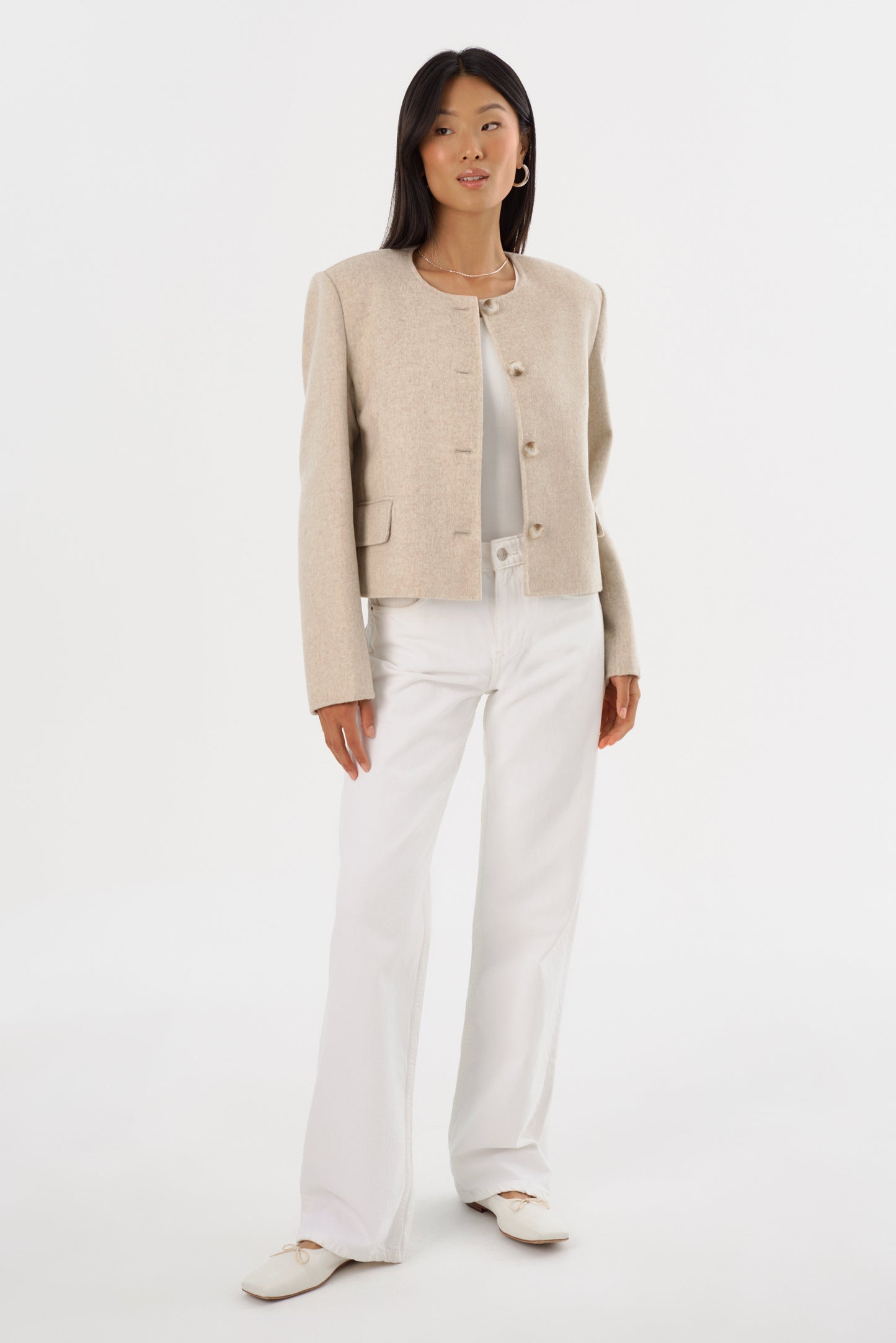 ALESSIA | Double Face Wool Jacket