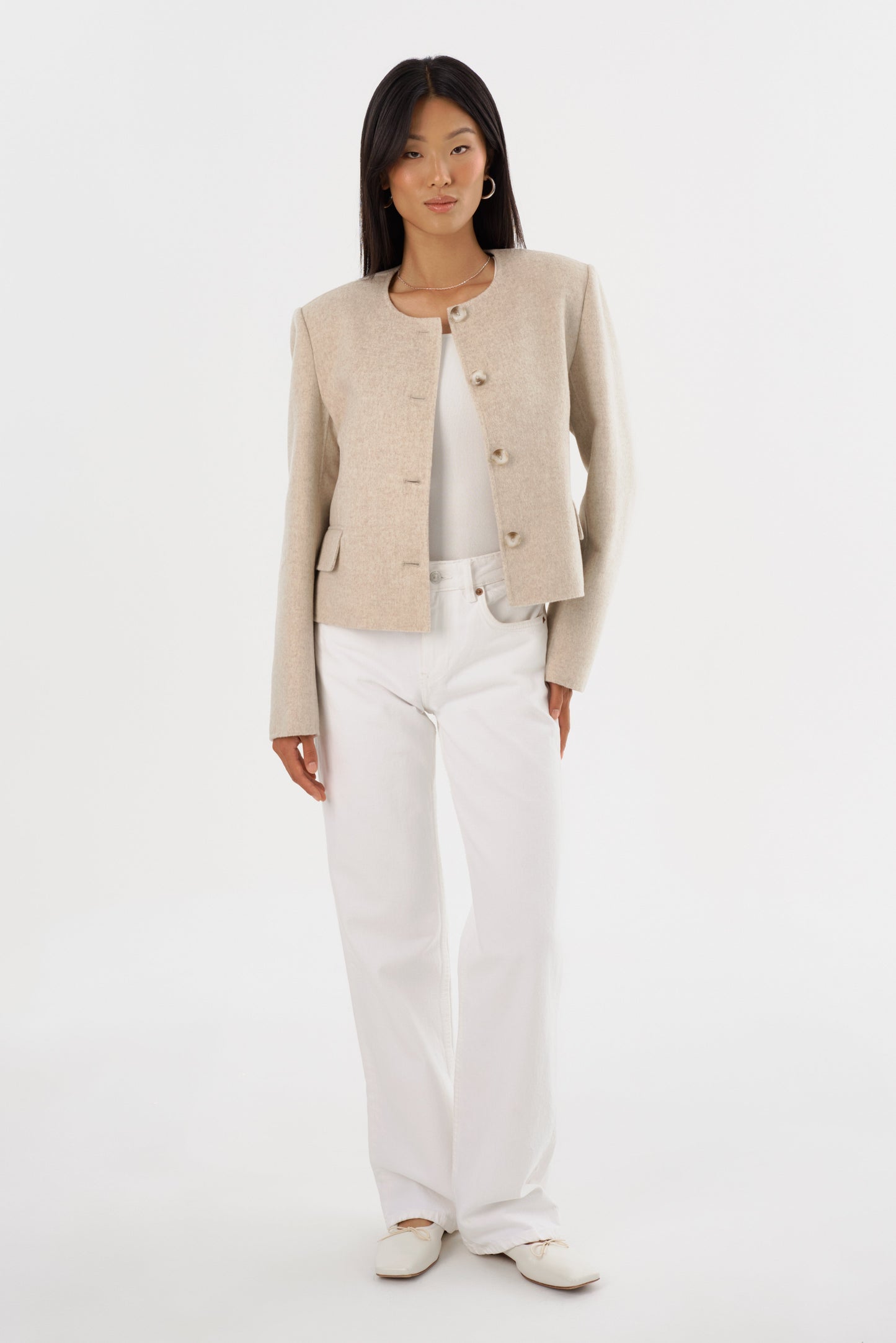 ALESSIA | Double Face Wool Jacket