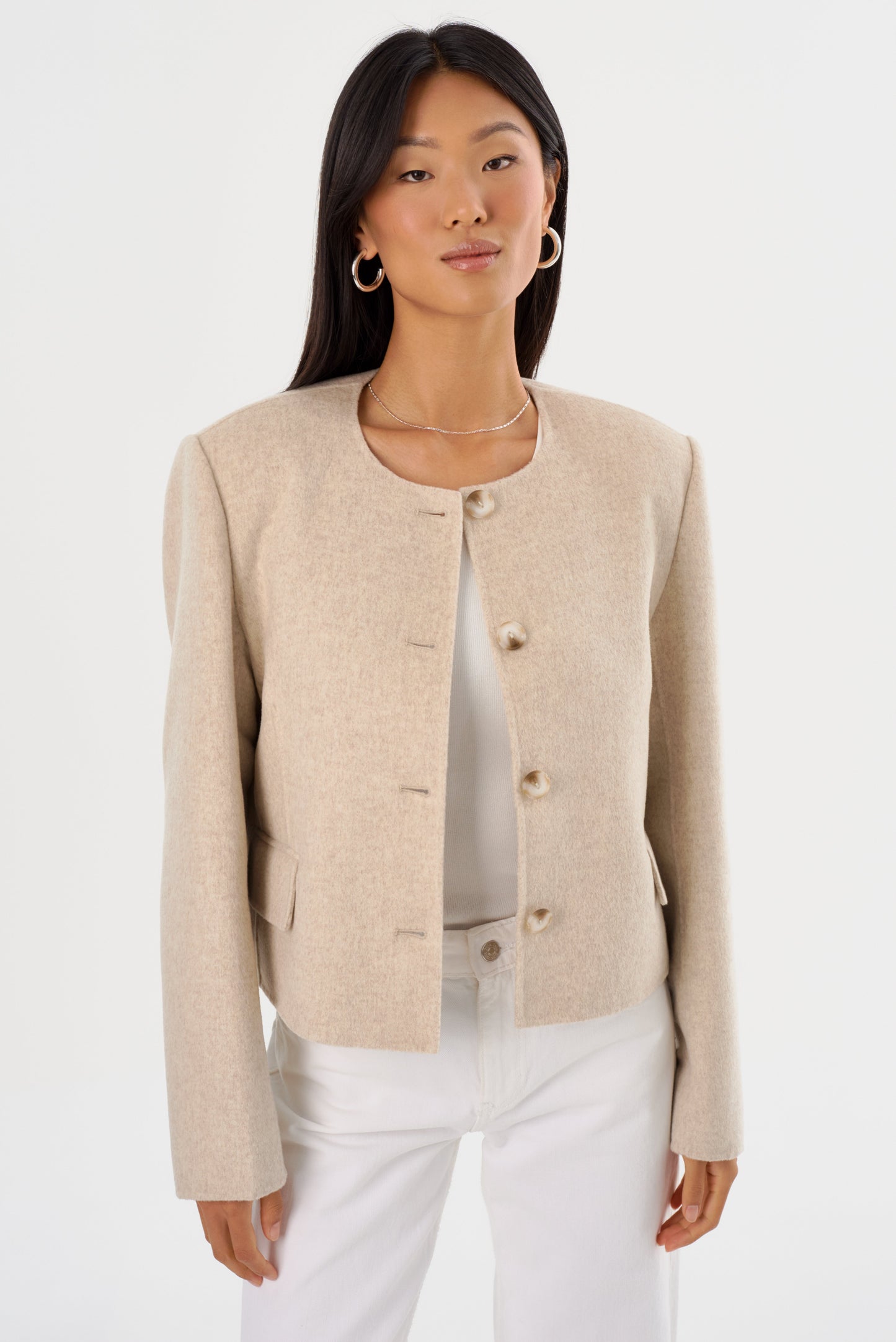 ALESSIA | Double Face Wool Jacket