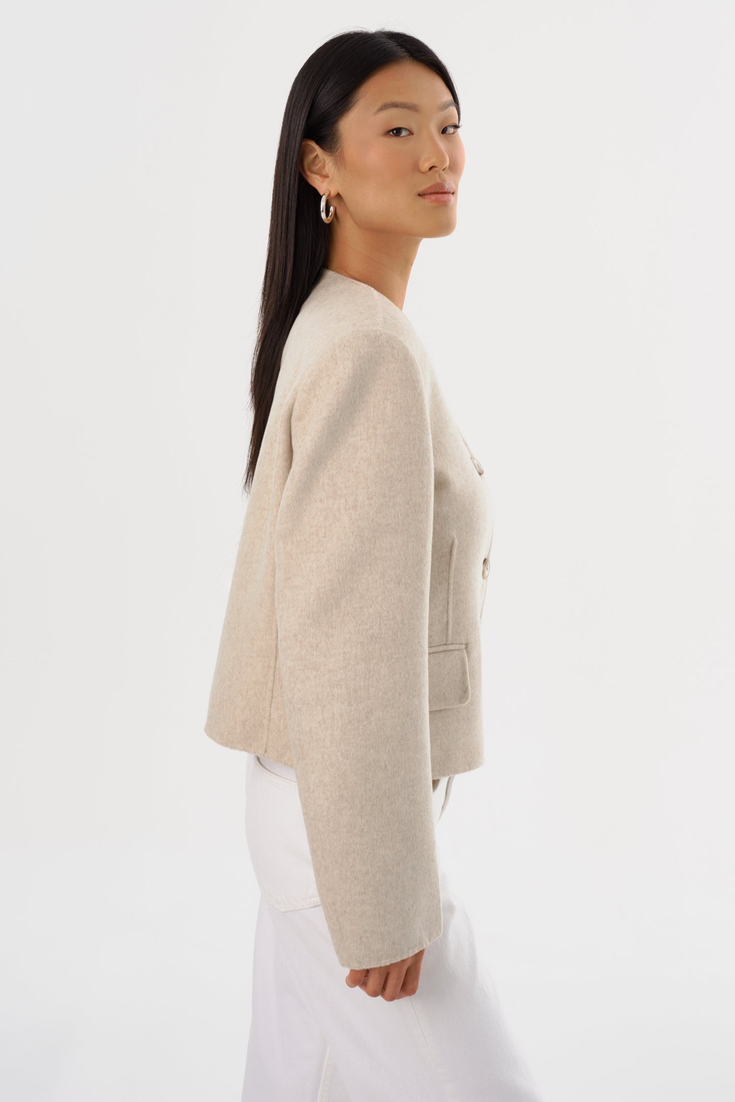 ALESSIA | Double Face Wool Jacket