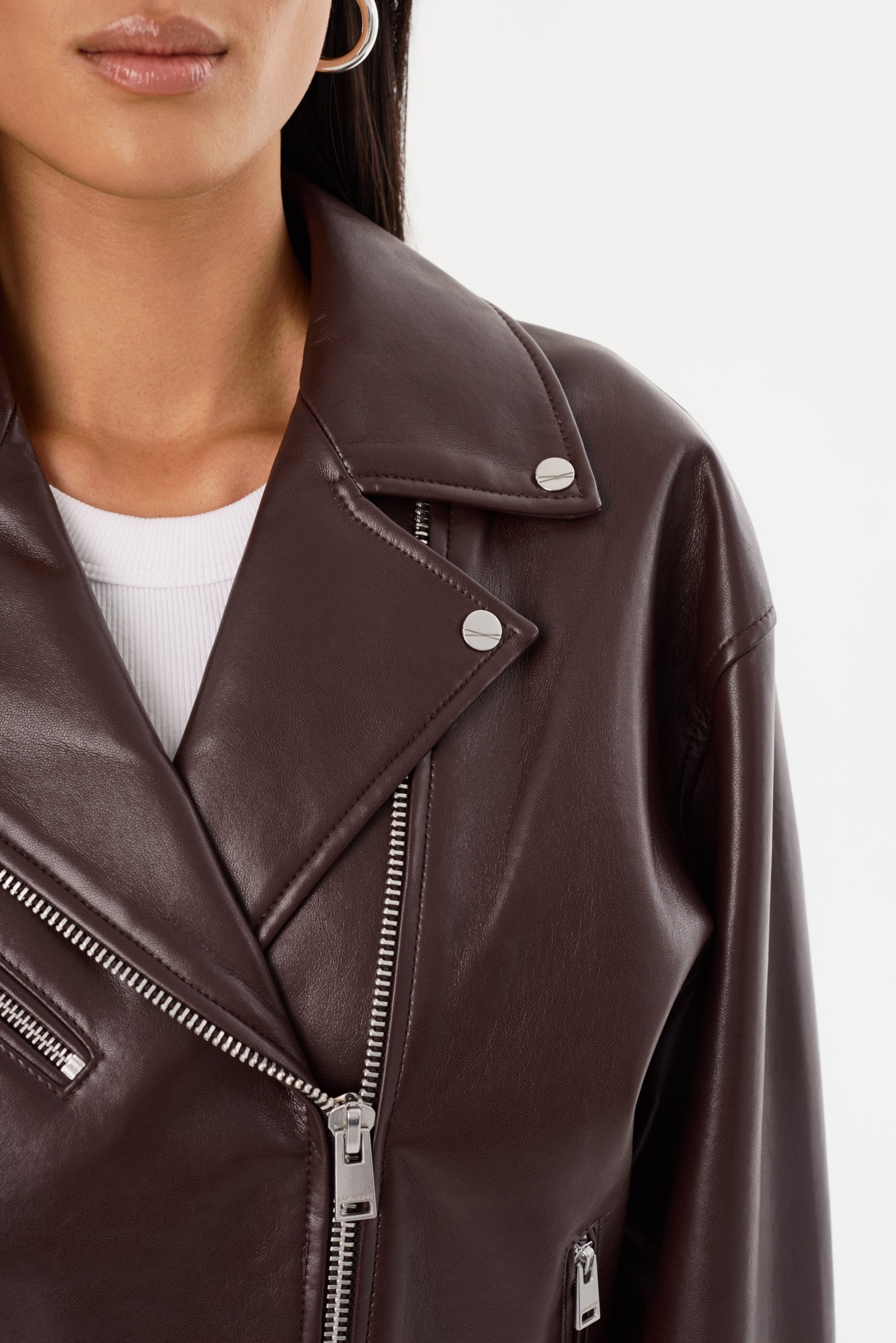 ANDRADE | Recycled Leather Biker Jacket