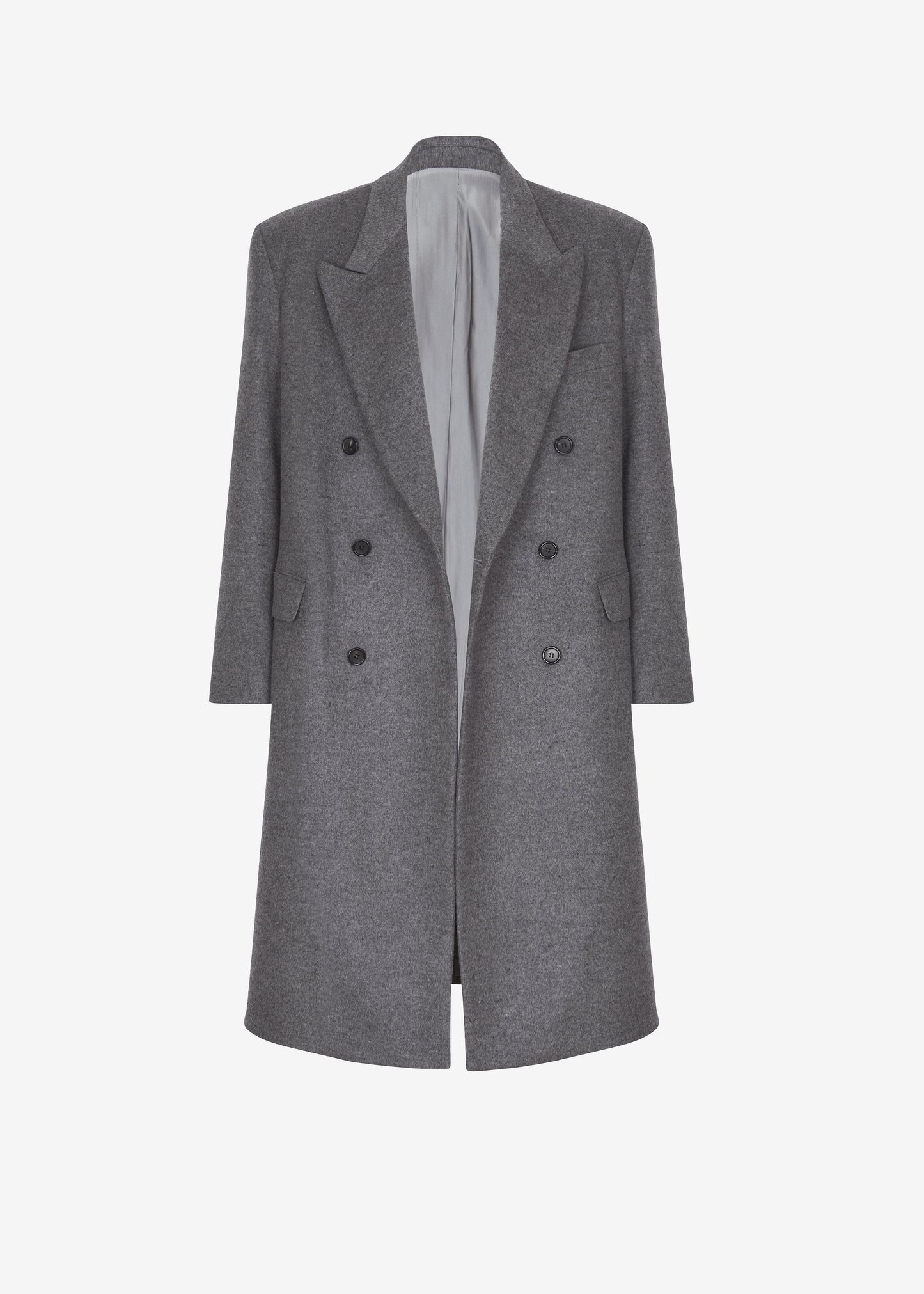 Birnam Wool Coat - Grey