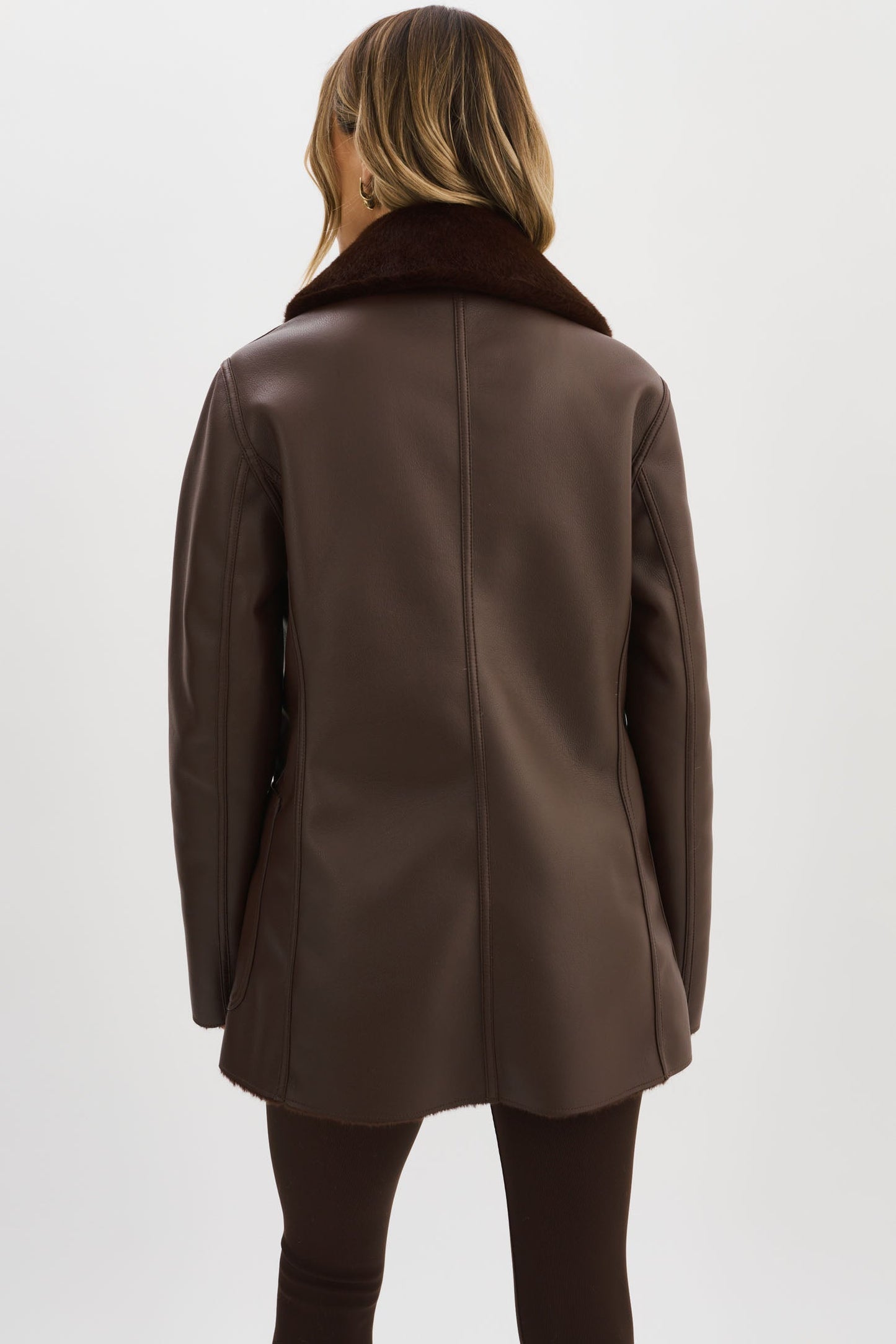 CAMILLE | Faux Shearling Reversible Coat