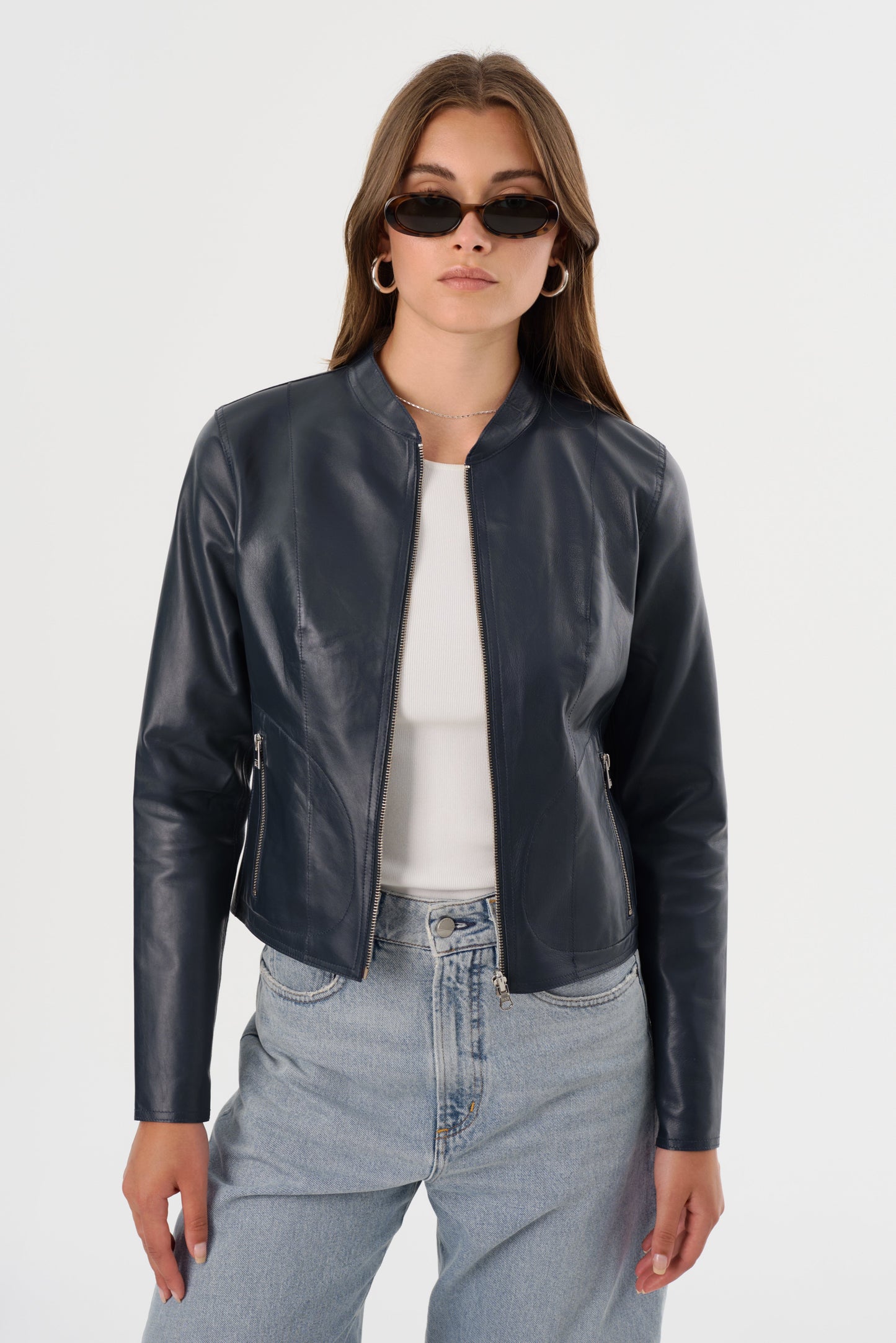 CHAPIN | Reversible Leather Bomber