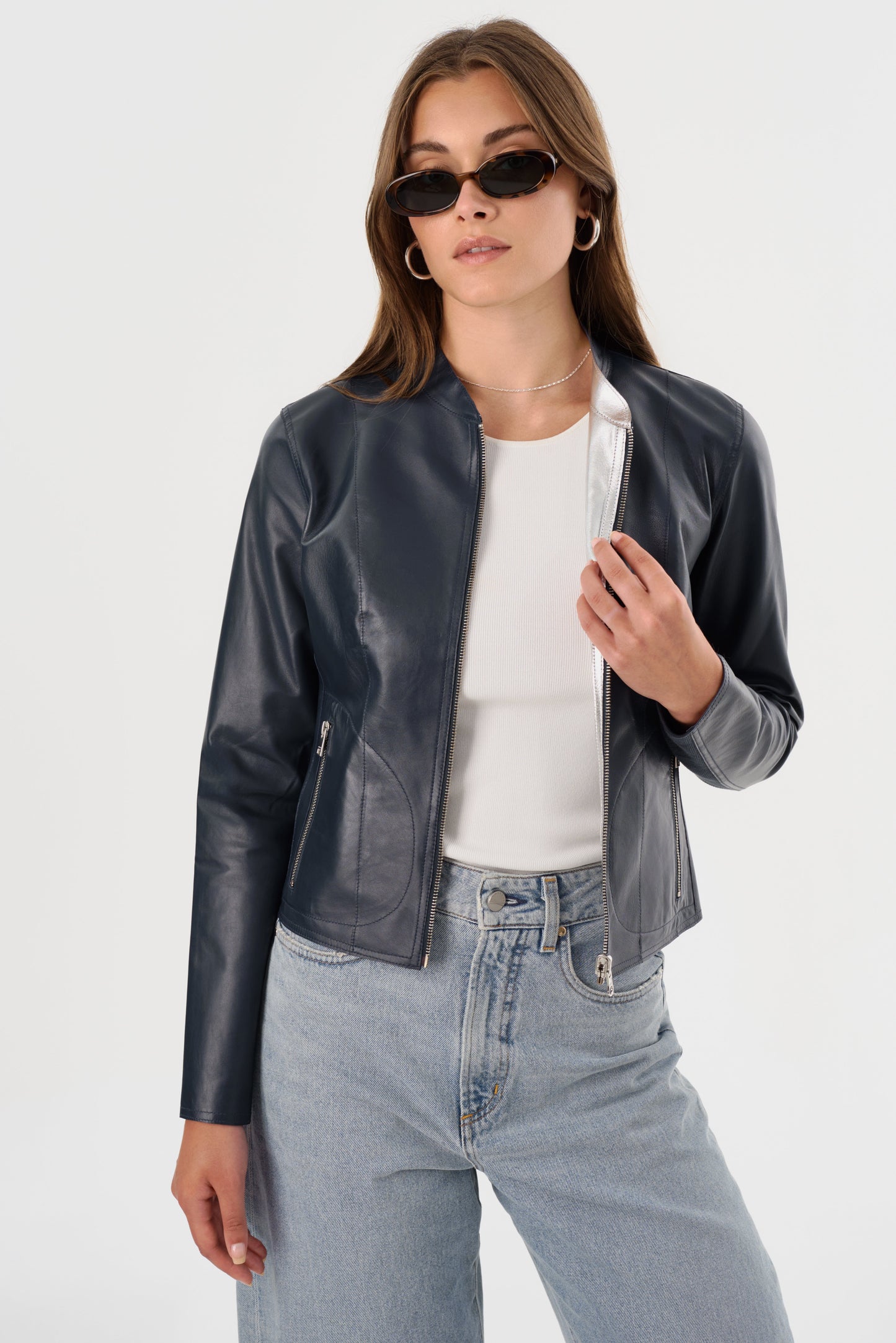 CHAPIN | Reversible Leather Bomber