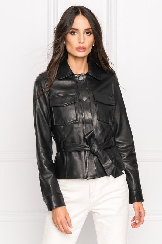 CHERICE | Leather Jacket