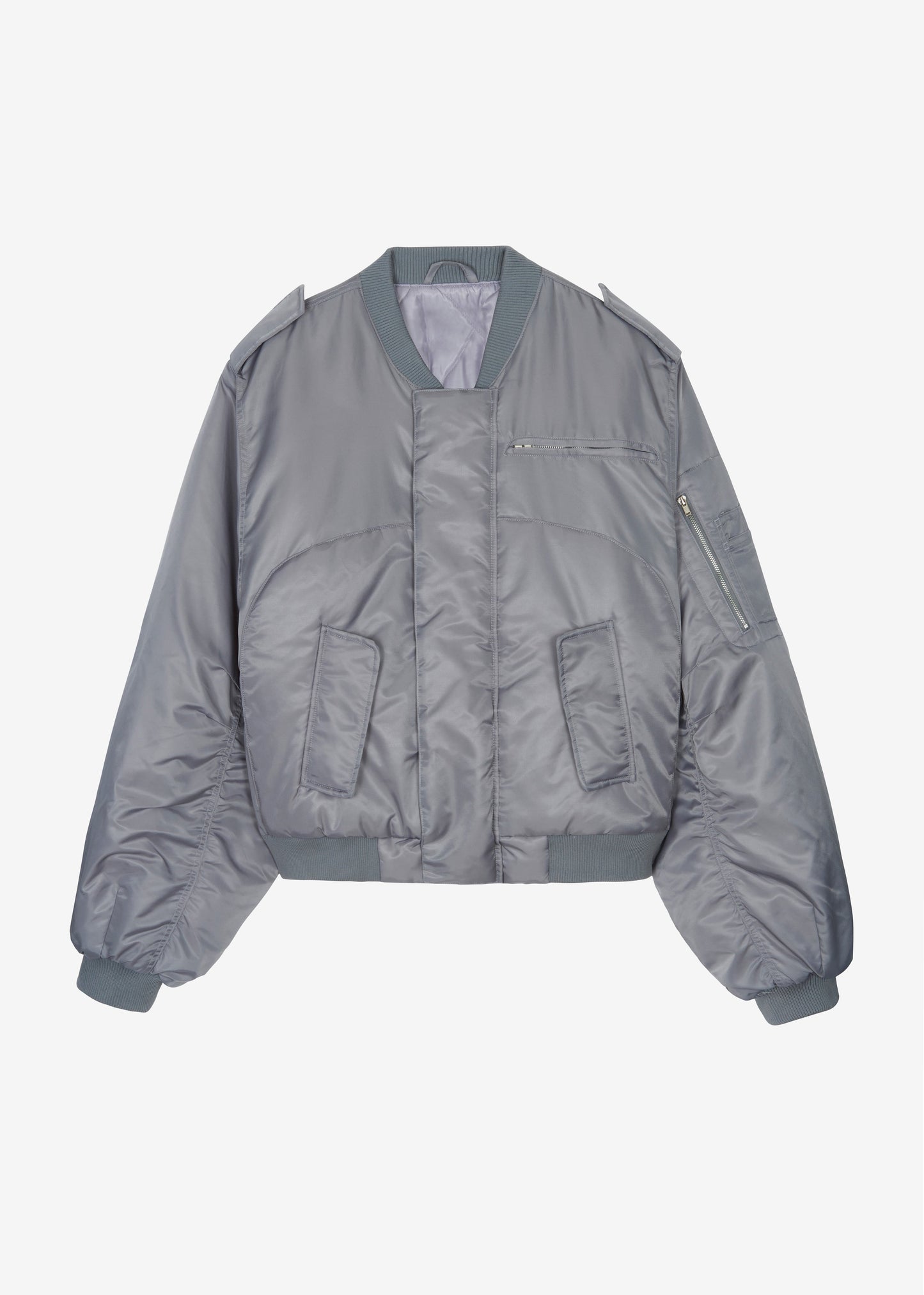 Dalva Bomber Jacket - Light Grey