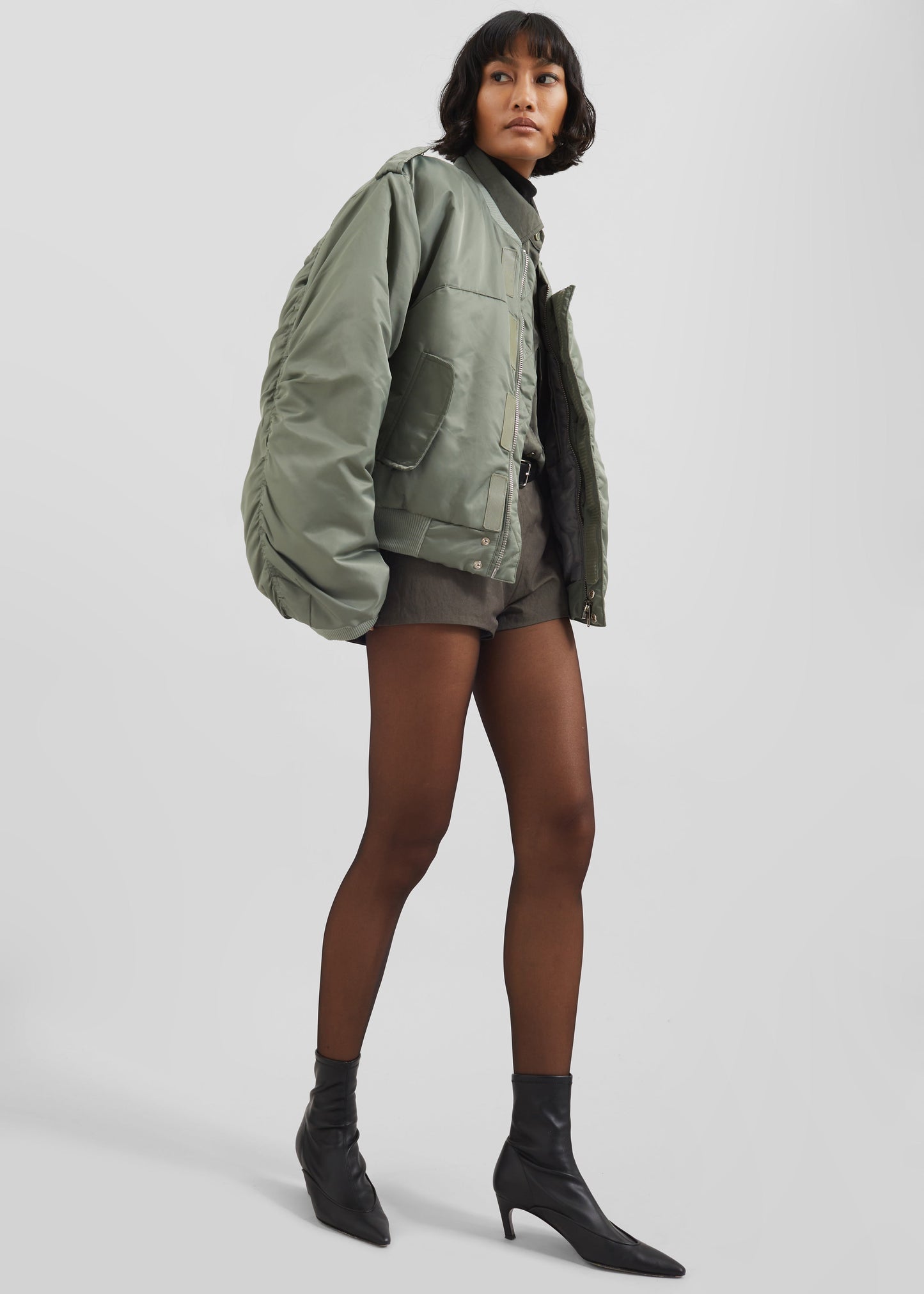 Dalva Bomber Jacket - Sage