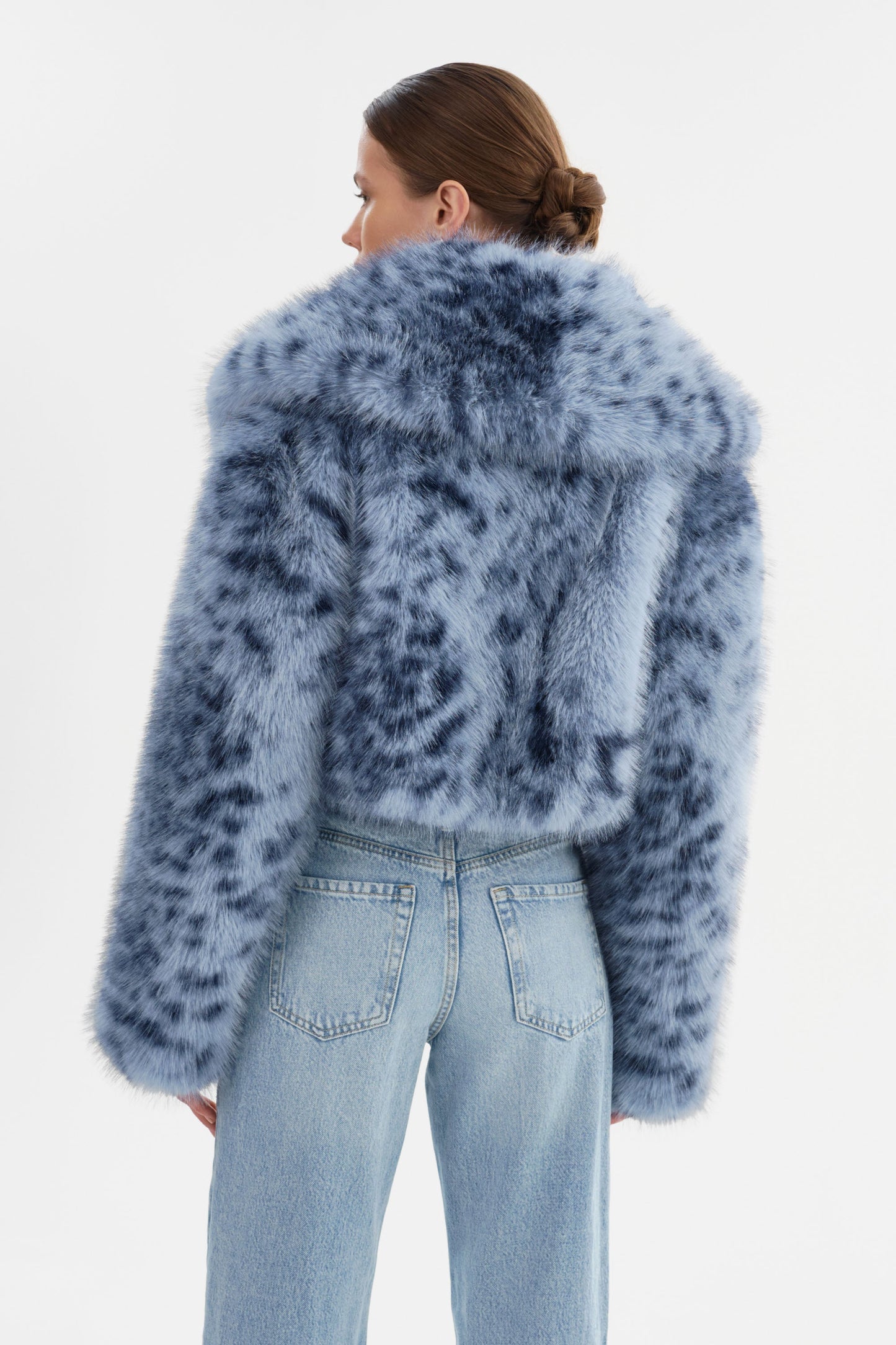 DANIKA LEO | Faux Fur Crop Jacket