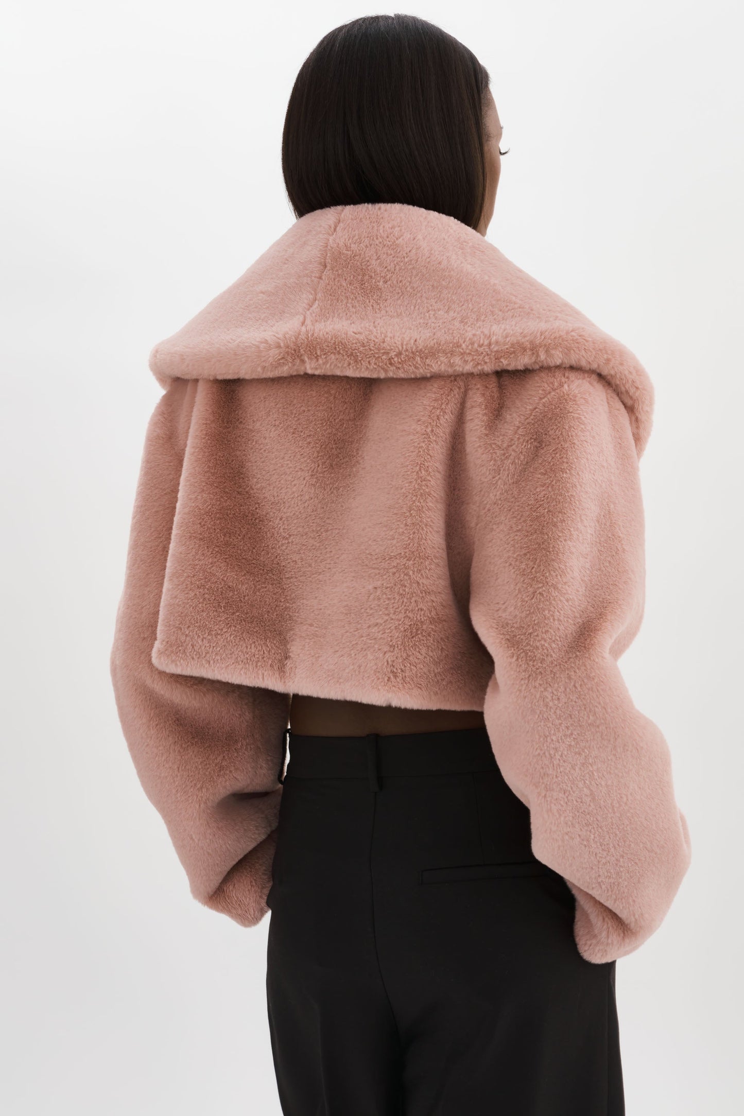 DANIKA | Faux Fur Crop Jacket