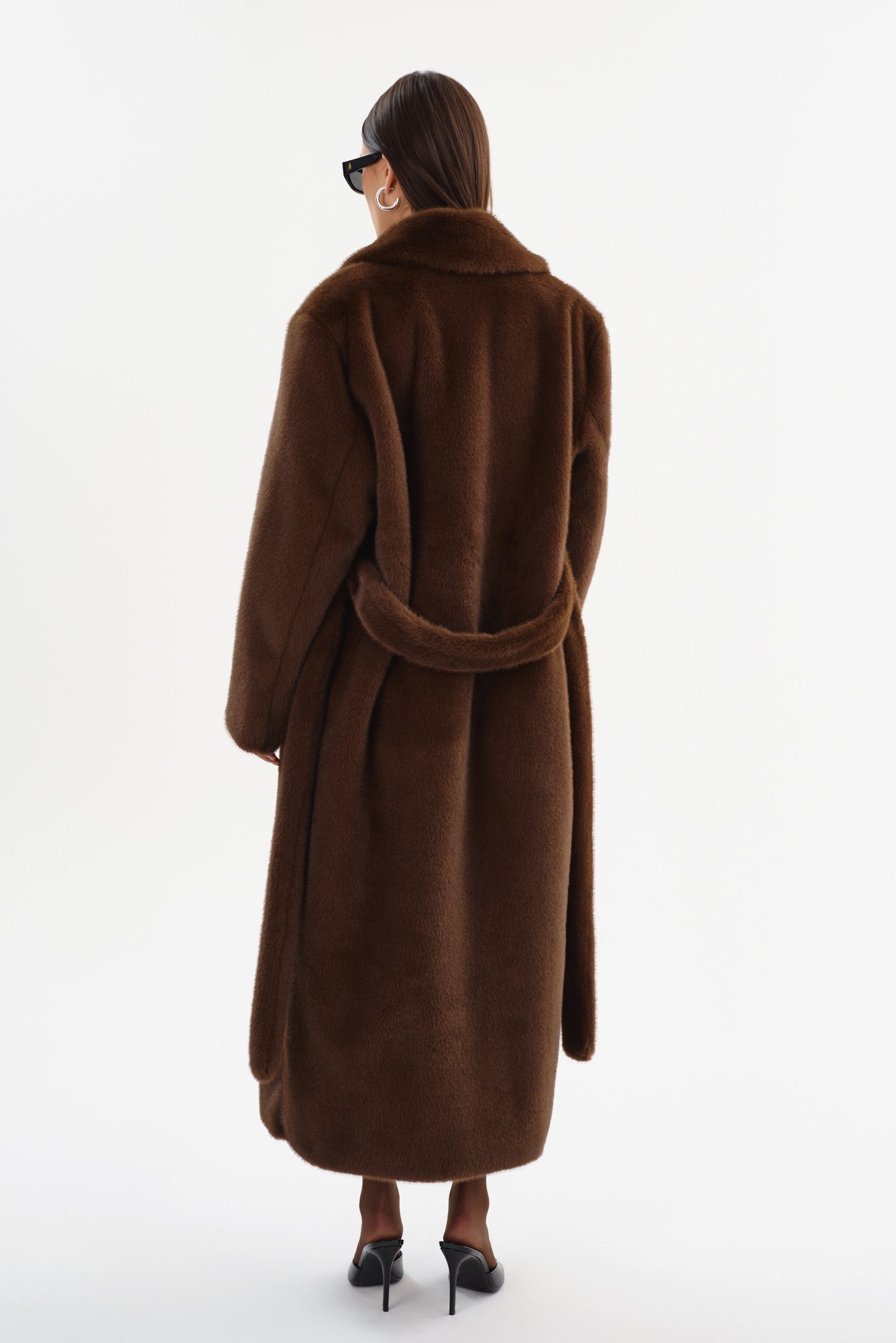 DARELLE | Faux Fur Maxi Coat