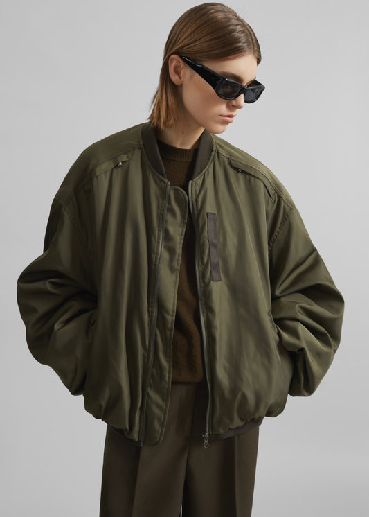 Delso Bomber Jacket - Khaki