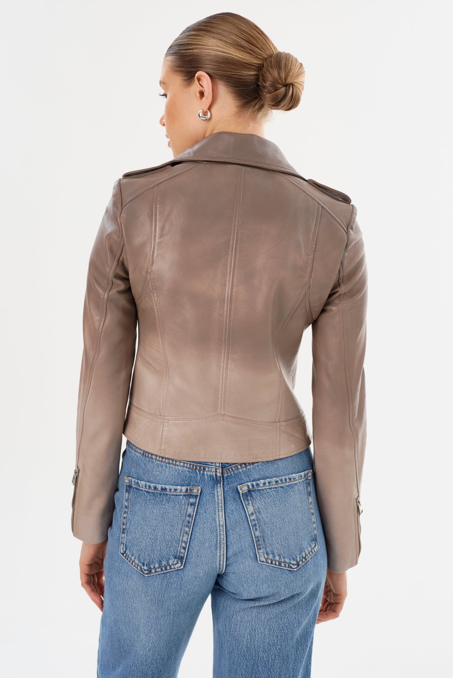 DONNA | Iconic Leather Biker Jacket