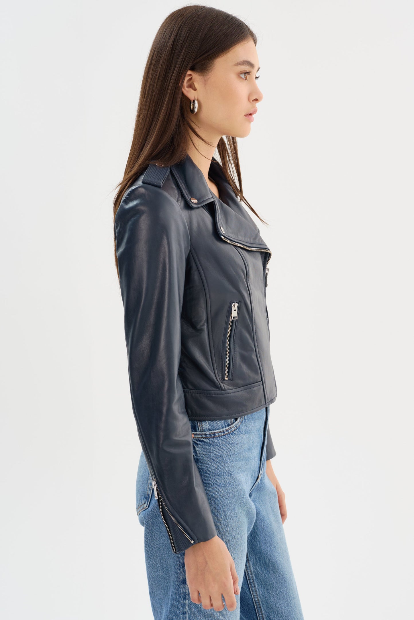 DONNA | Iconic Leather Biker Jacket