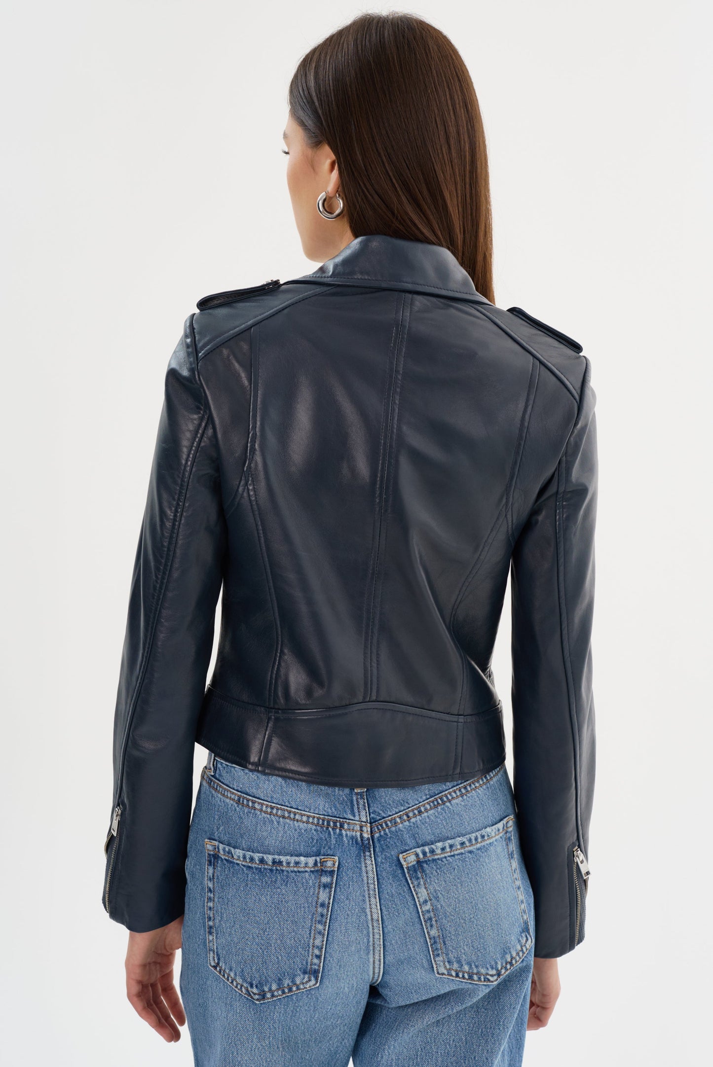 DONNA | Iconic Leather Biker Jacket