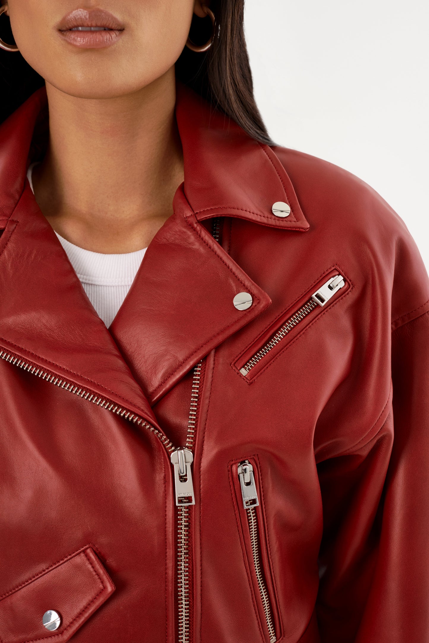 DYLAN | 80's Leather Biker Jacket