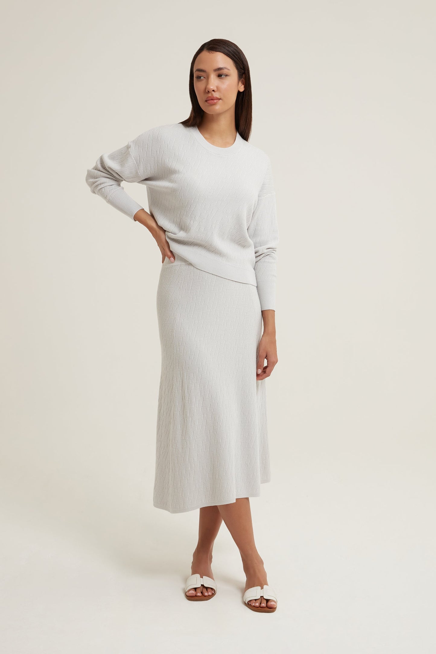 Devona Wool Silk Jumper