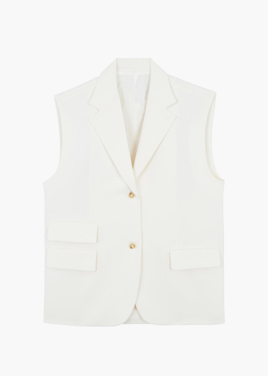 Eloise Vest - Cream