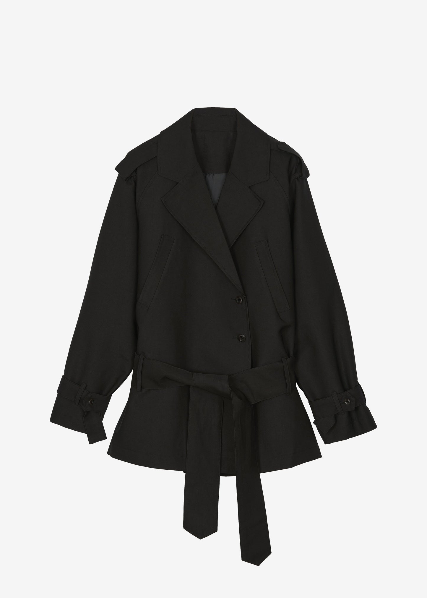 Emsbury Short Trench - Black