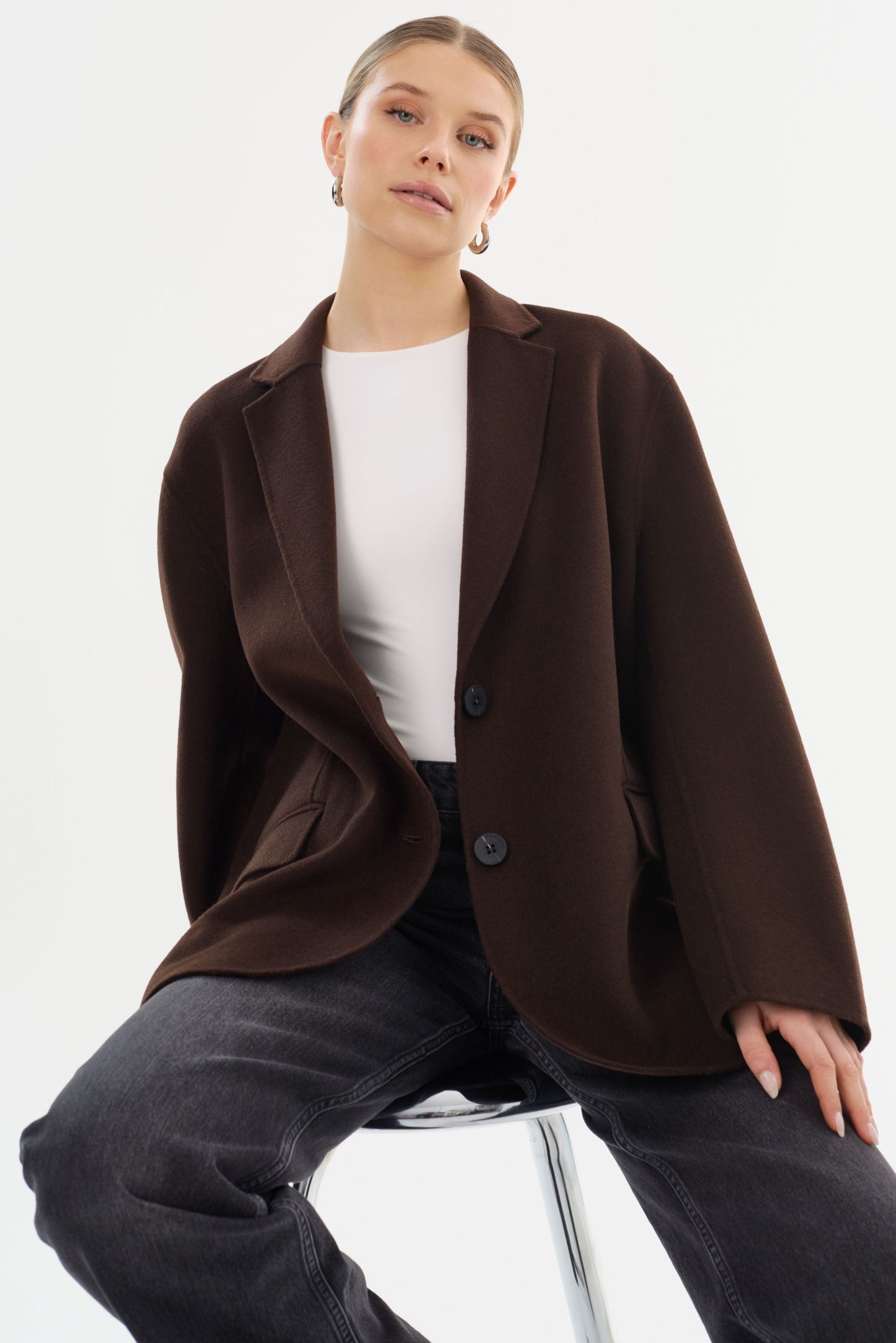 ENNIS | Oversized Wool Blazer