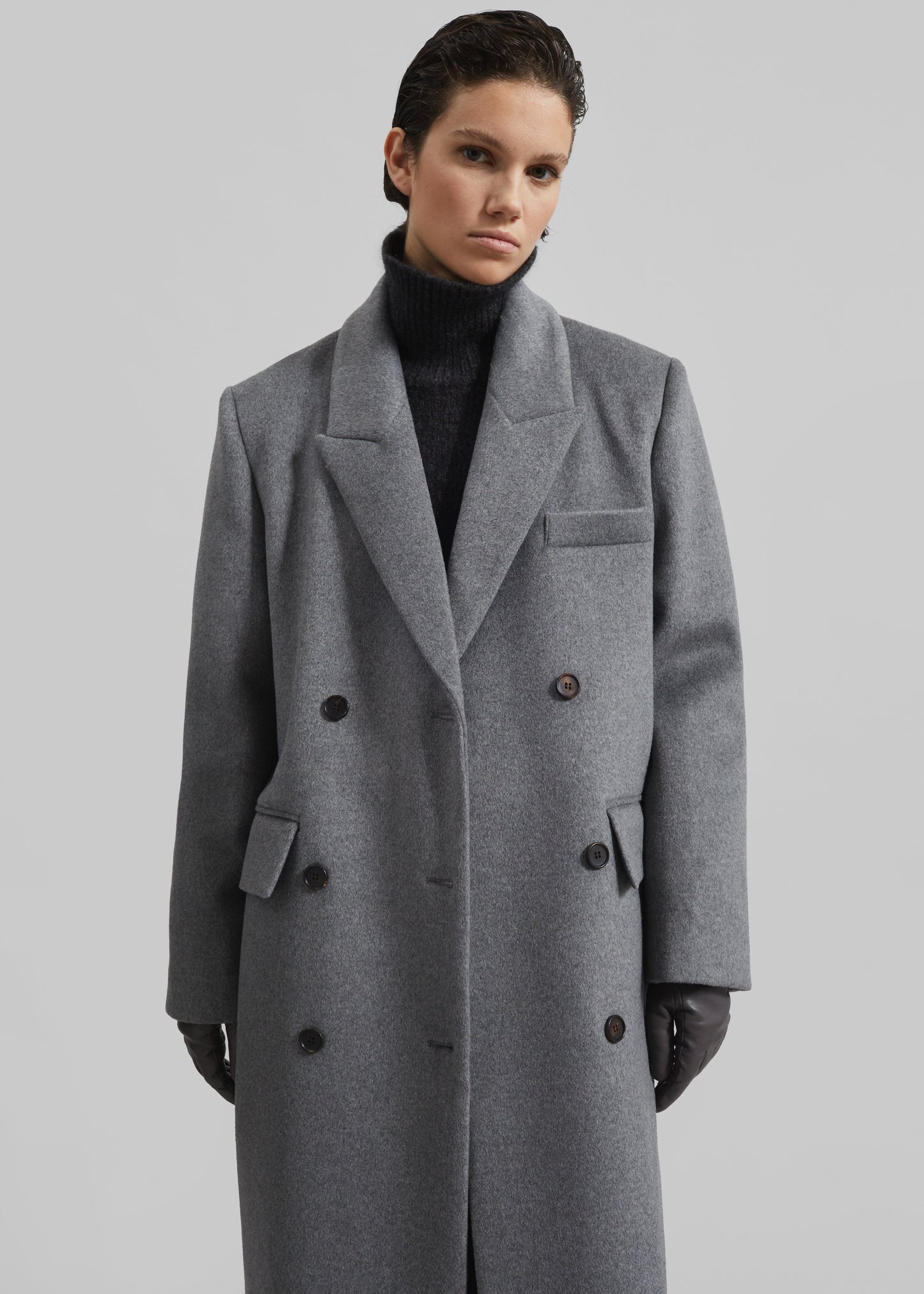 Eslov Coat - Grey