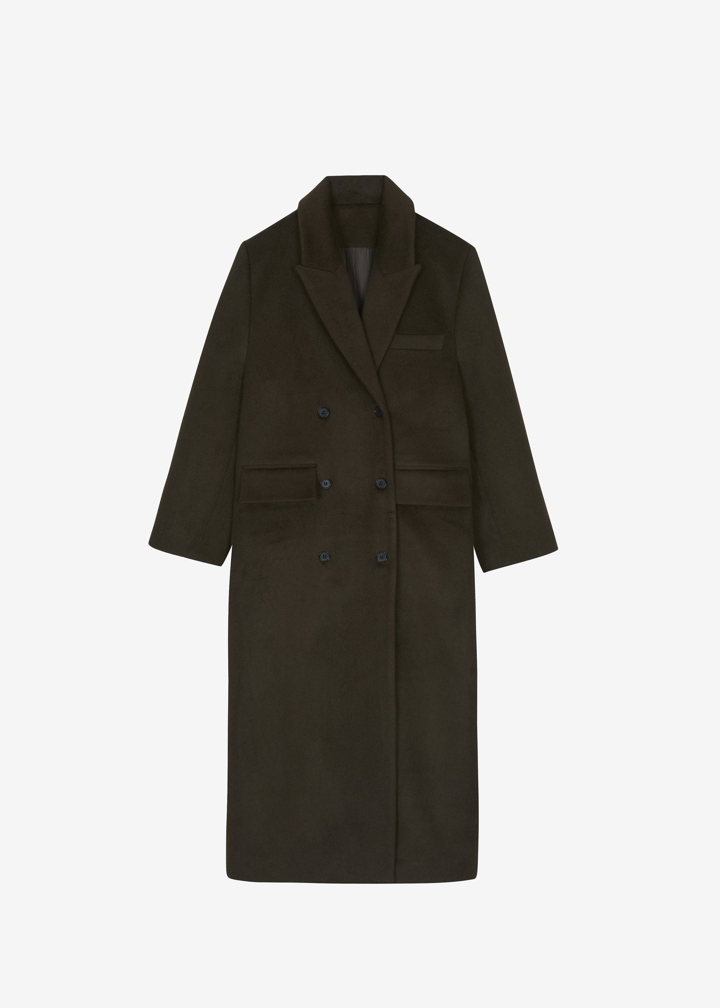 Eslov Coat - Khaki Brown