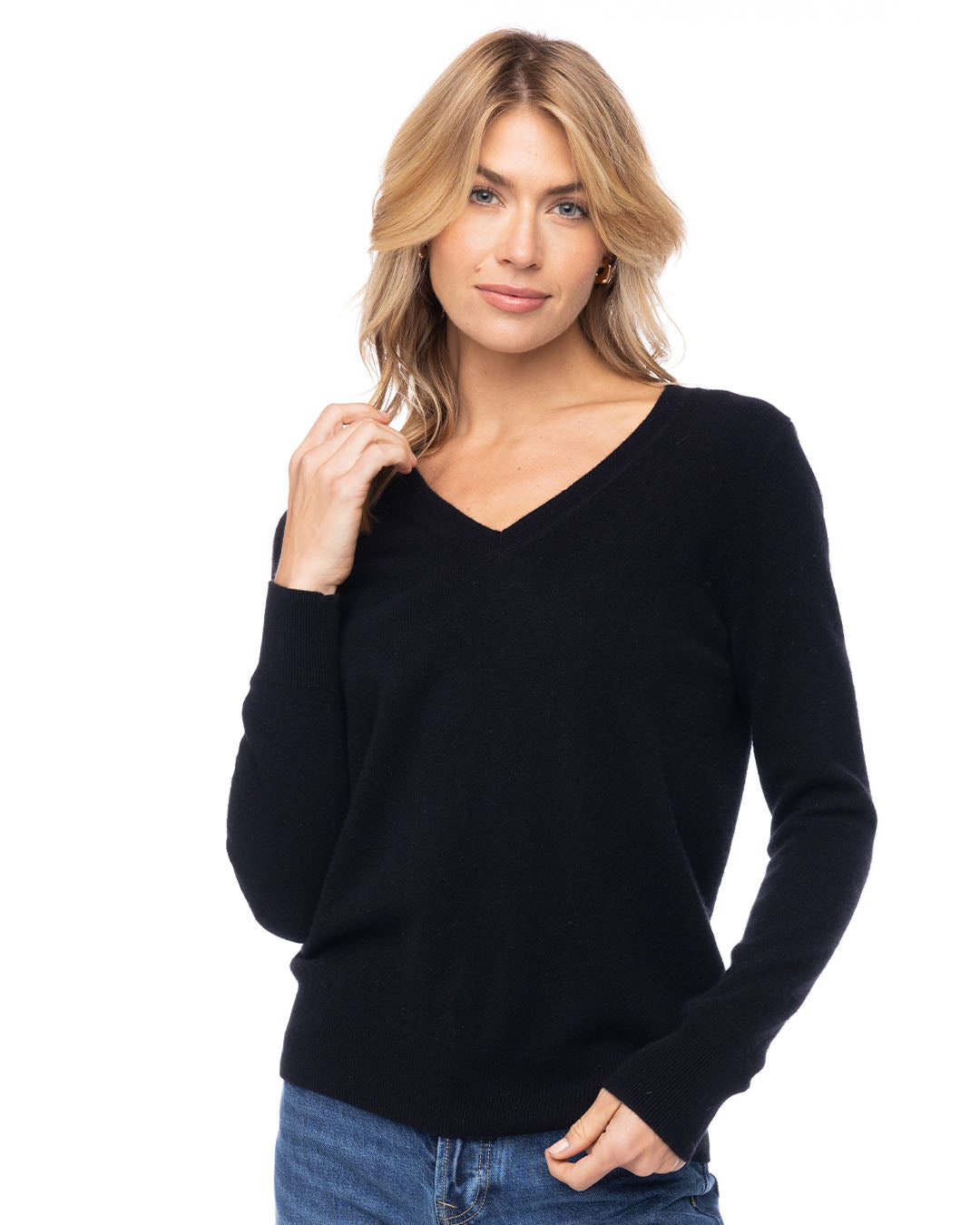 Essential Cashmere V-Neck