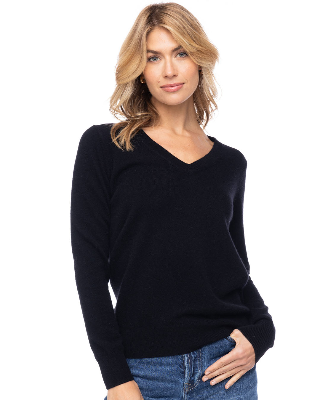 Essential Cashmere V-Neck