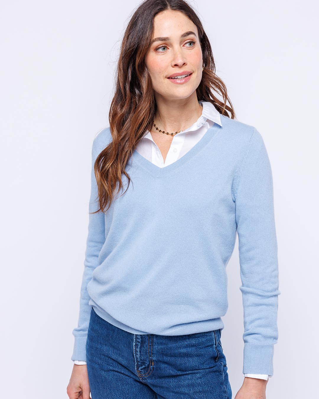 Essential Cashmere V-Neck