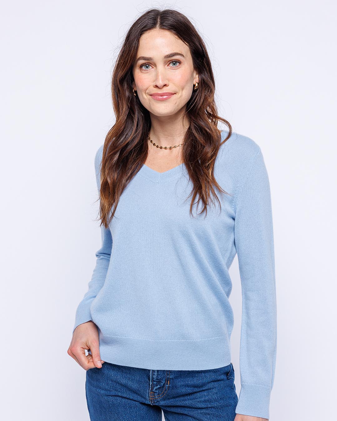 Essential Cashmere V-Neck