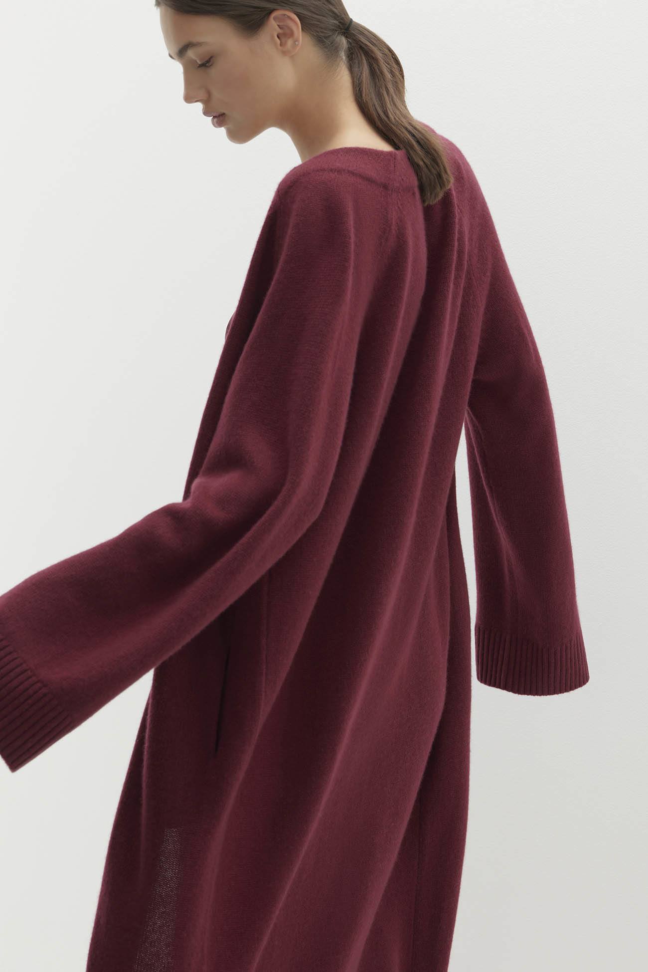 MAKENA LONGLINE CASHMERE CARDIGAN