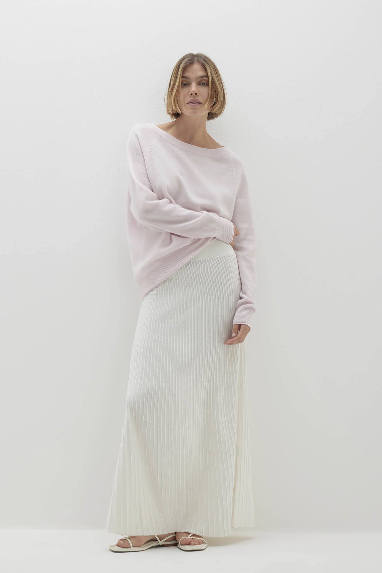 AZALEA CASHMERE BOATNECK SWEATER