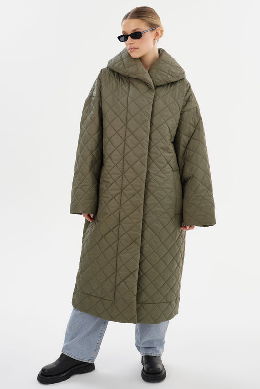 HENDRIKA | Oversized Quilted Coat