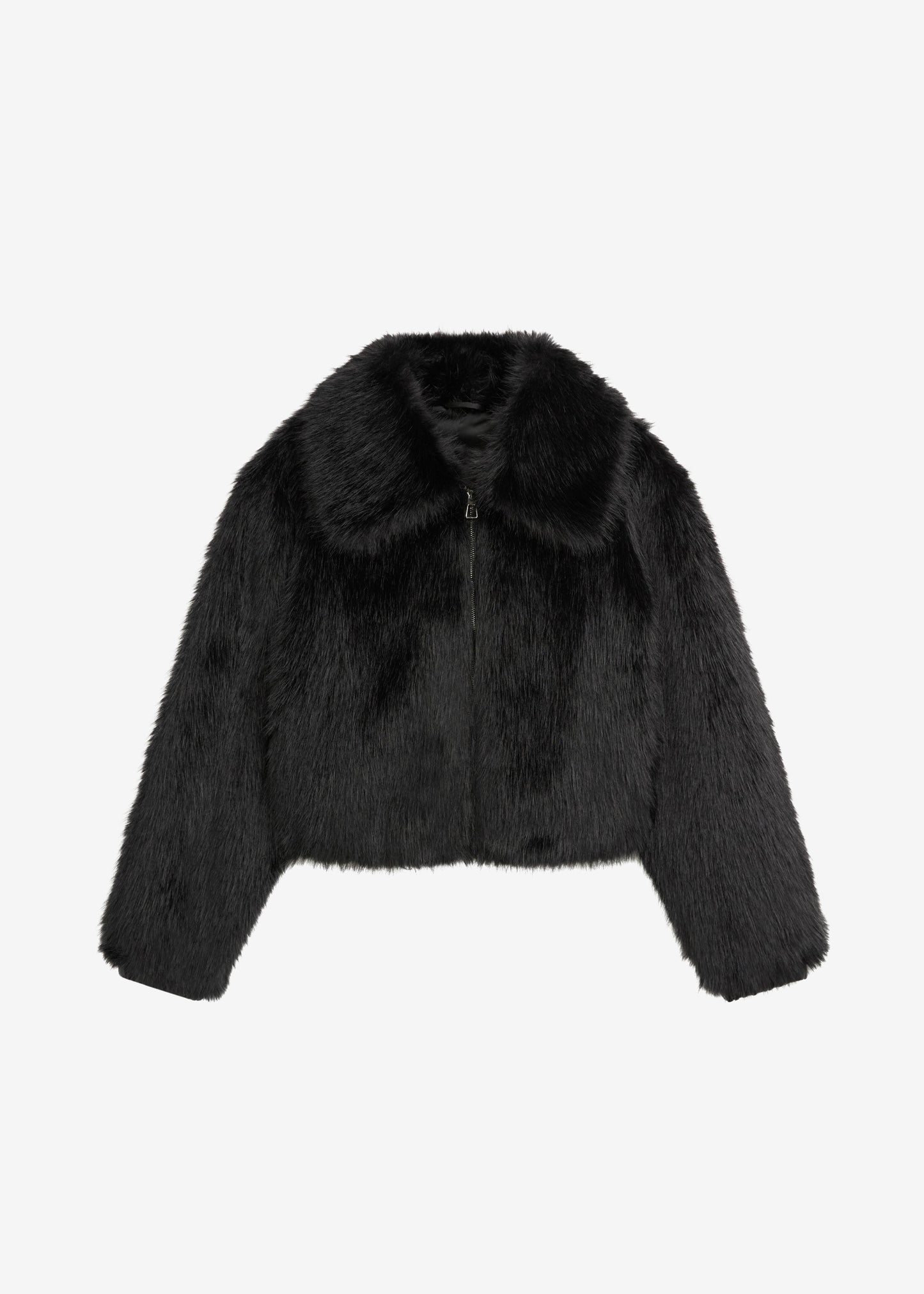 Hope Faux Fur Jacket - Black