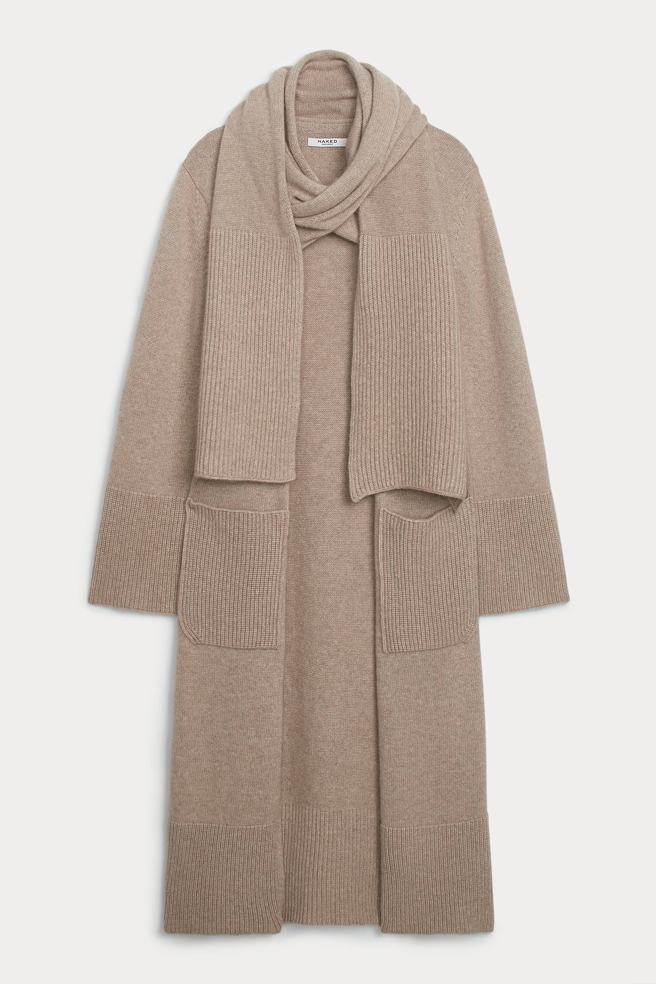 GEORGINA LONGLINE CASHMERE CARDIGAN