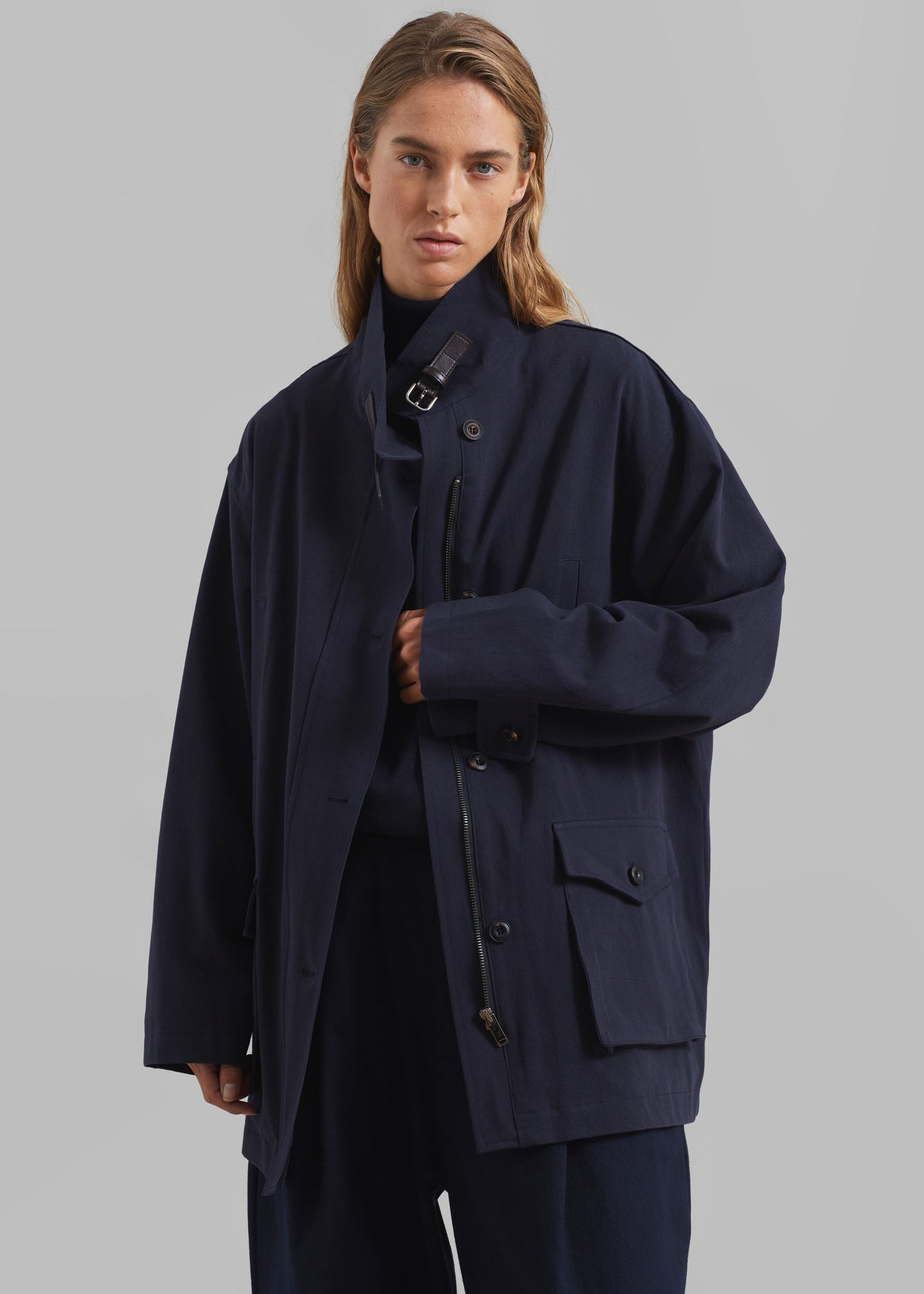 James Cotton Jacket - Navy