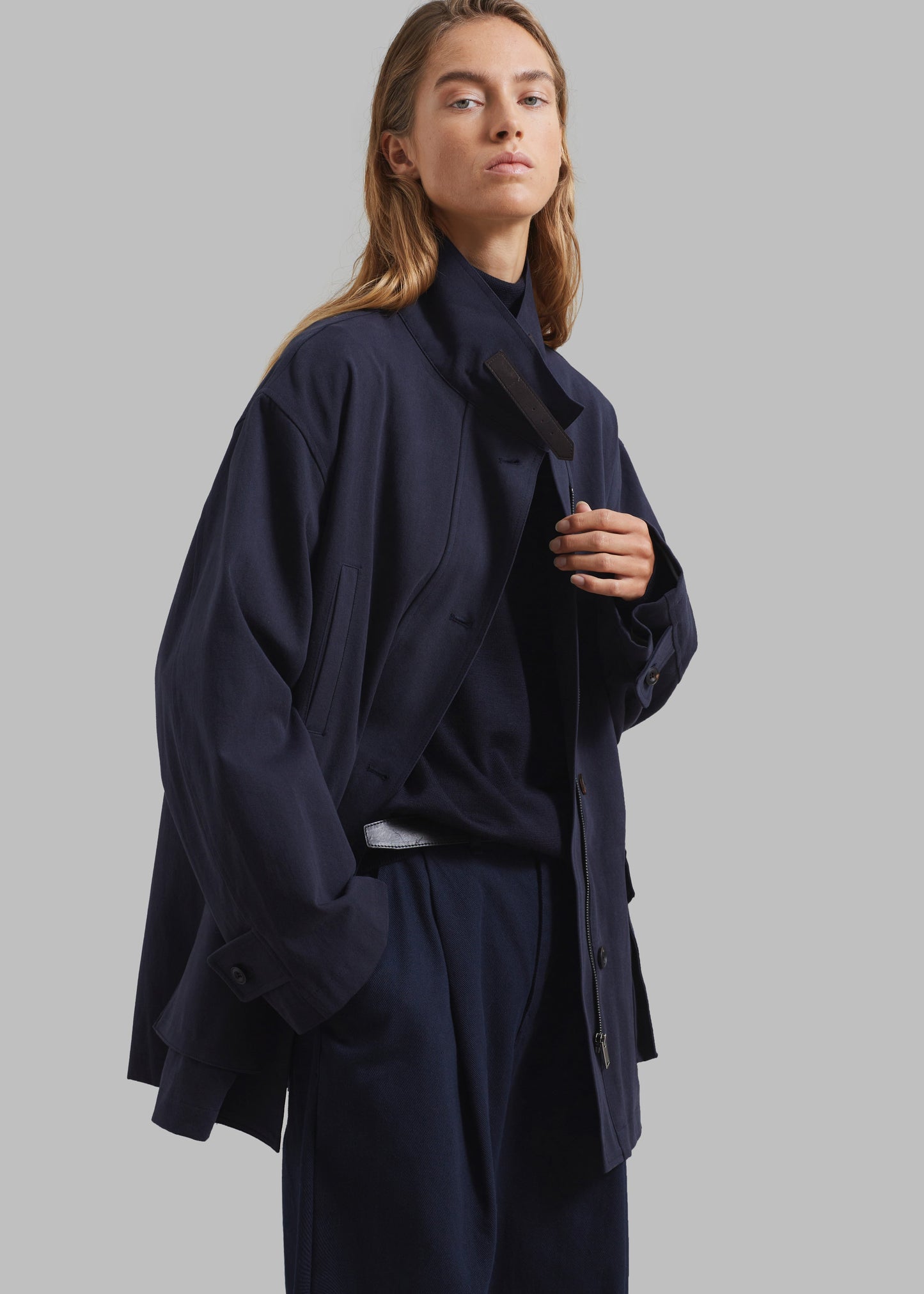 James Cotton Jacket - Navy