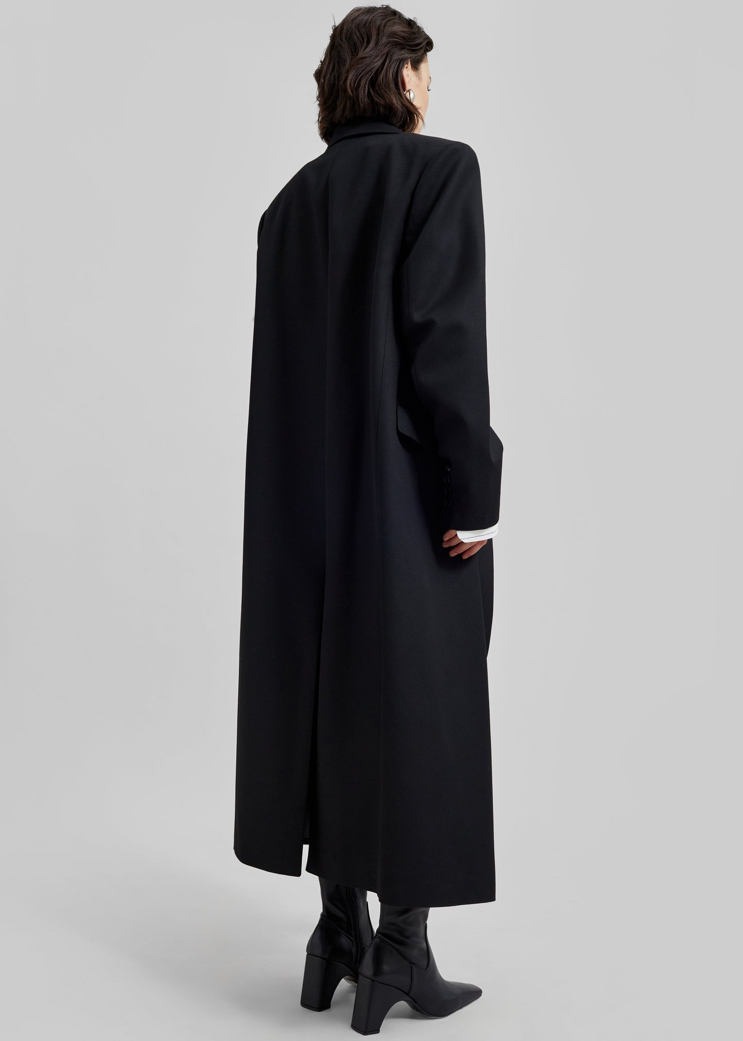 Jane Long Coat - Black